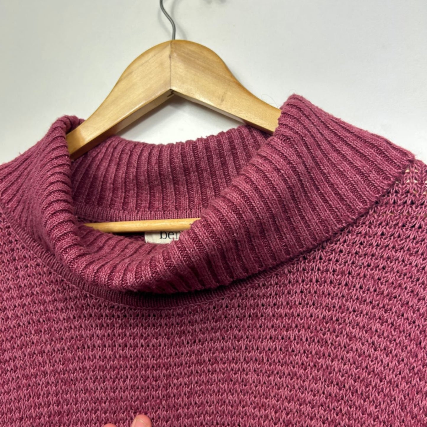 Beme Jumper Size 18 Plus Medium Cowl Neck