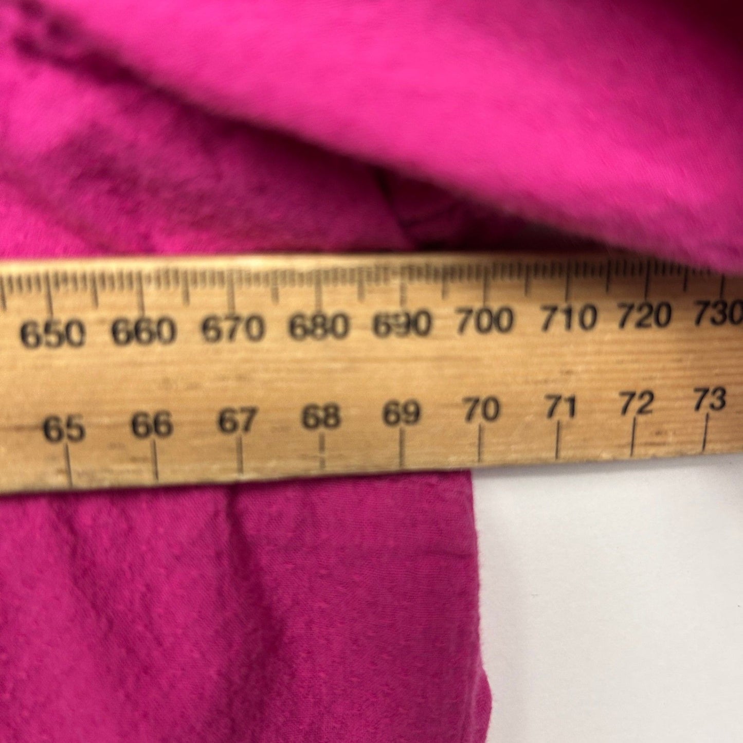 Autograph Pink Cotton Short Sleeve Button Up Top Blouse Size 24