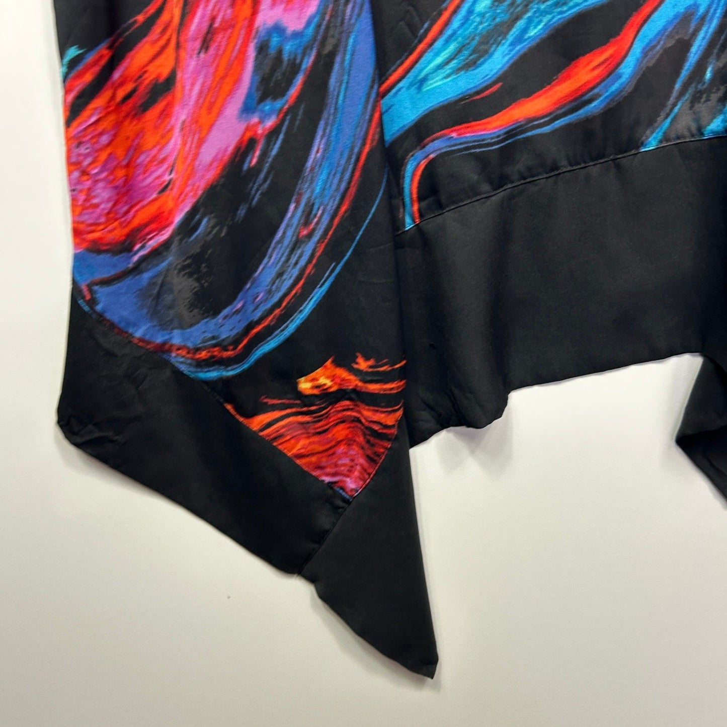 Taking Shape Top Layer Dress Size 20 Sheer Sleeveless Multicoloured