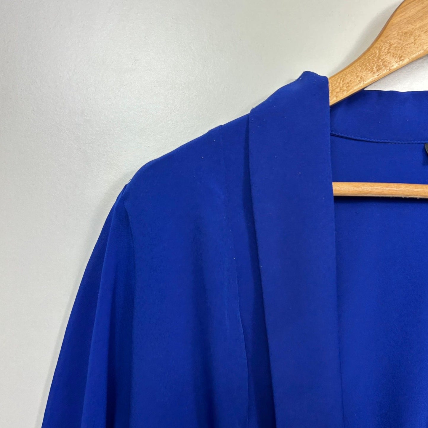 City Chic Blue Blazer Jacket Top Size 14 Plus XS