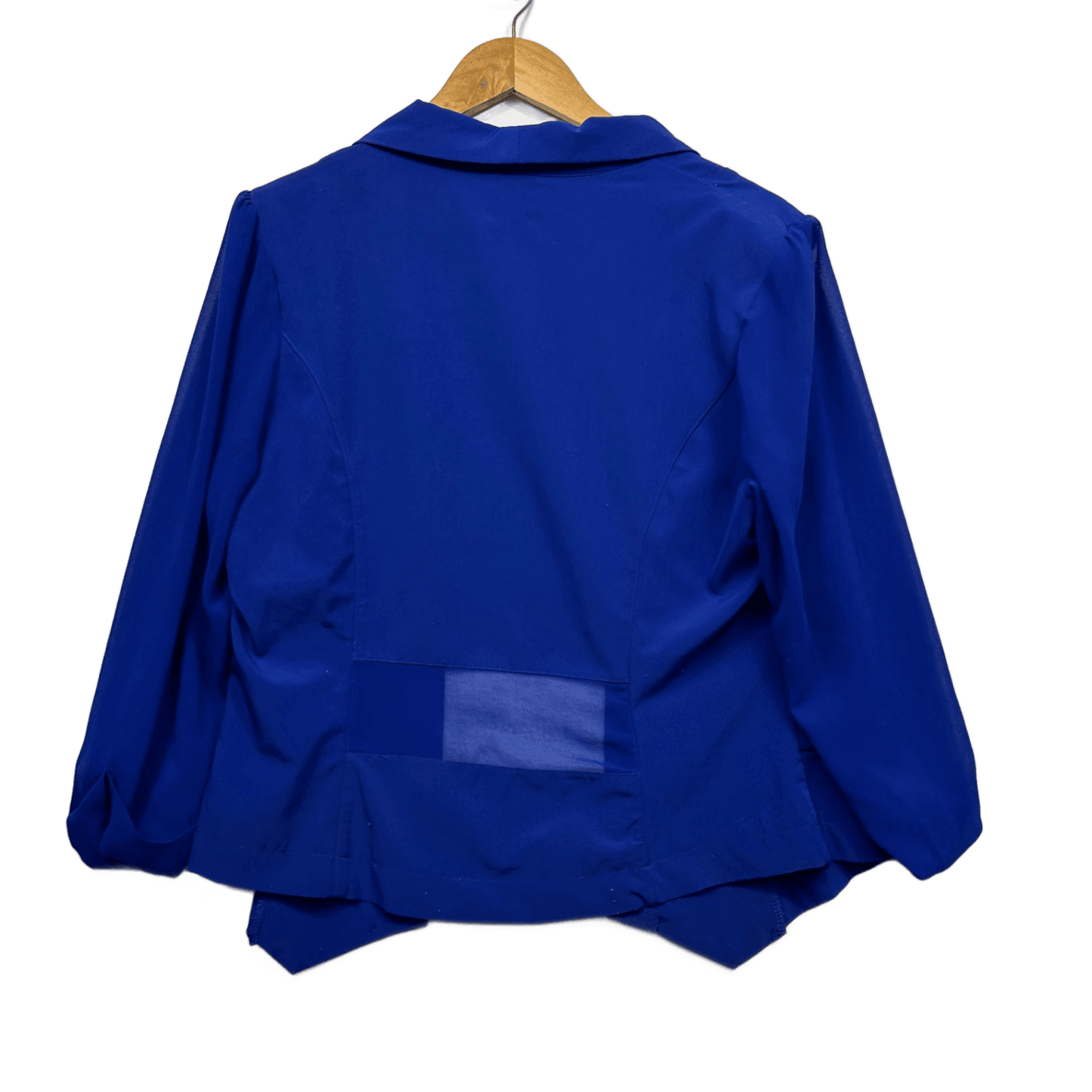 City Chic Blue Blazer Jacket Top Size 14 Plus XS