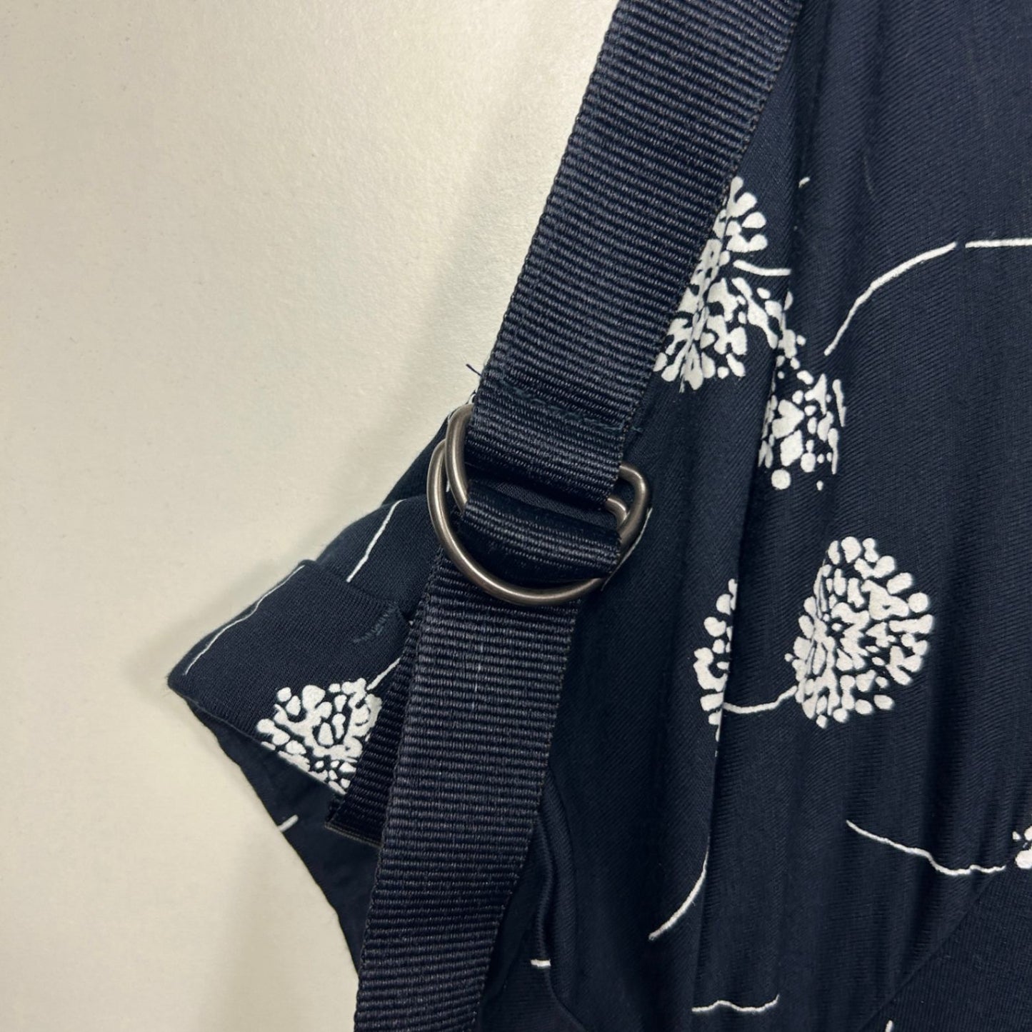 Virtuelle Navy Viscose Roll Tab Short Sleeve Dress Size 16 Plus