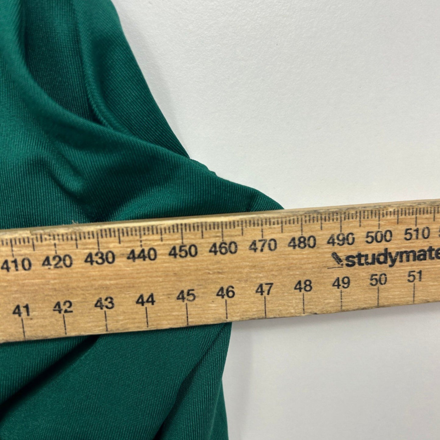 YOU+ALL Green Crop Top Size Ruched Cut Out Size 22 Plus
