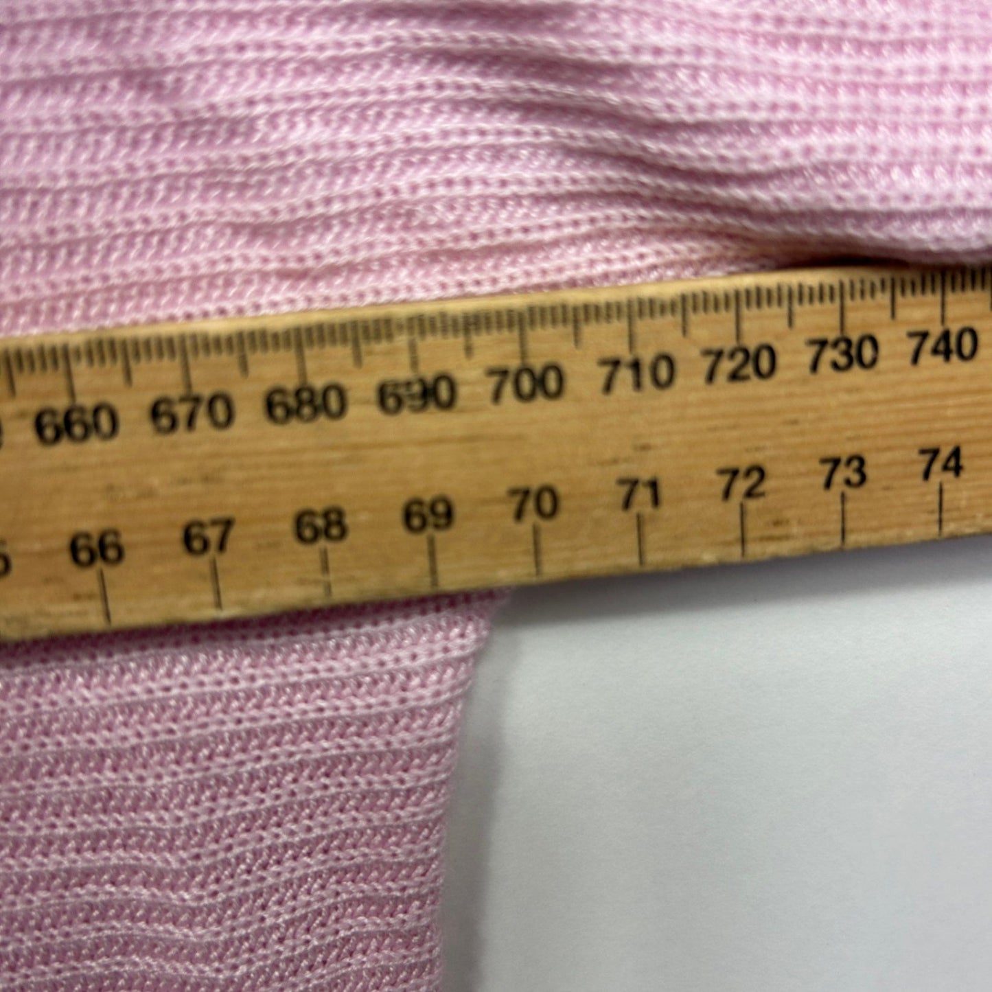 New Autograph Pink Knit Top Jumper Size XXL 22 24 Long Sleeve Viscose