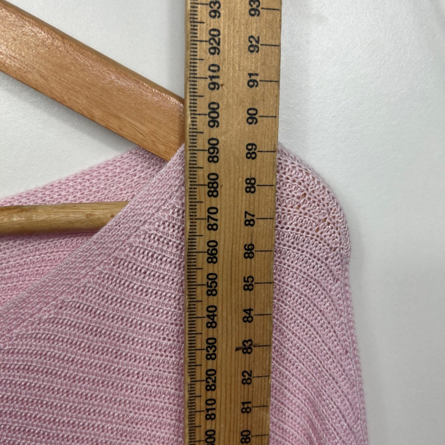 New Autograph Pink Knit Top Jumper Size XXL 22 24 Long Sleeve Viscose