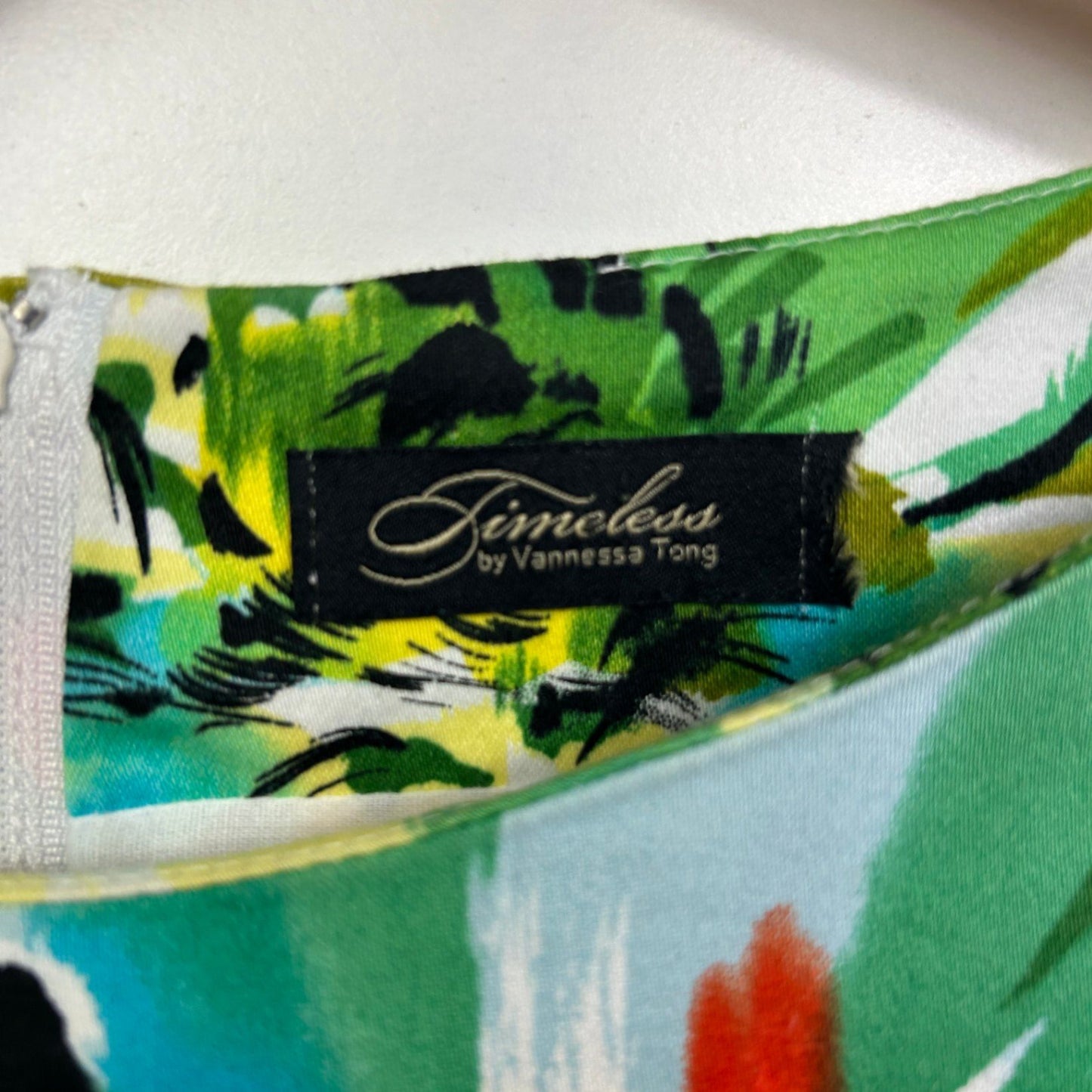 Timeless by Vanessa Tong Fit & Flare Floral Dress Size 18