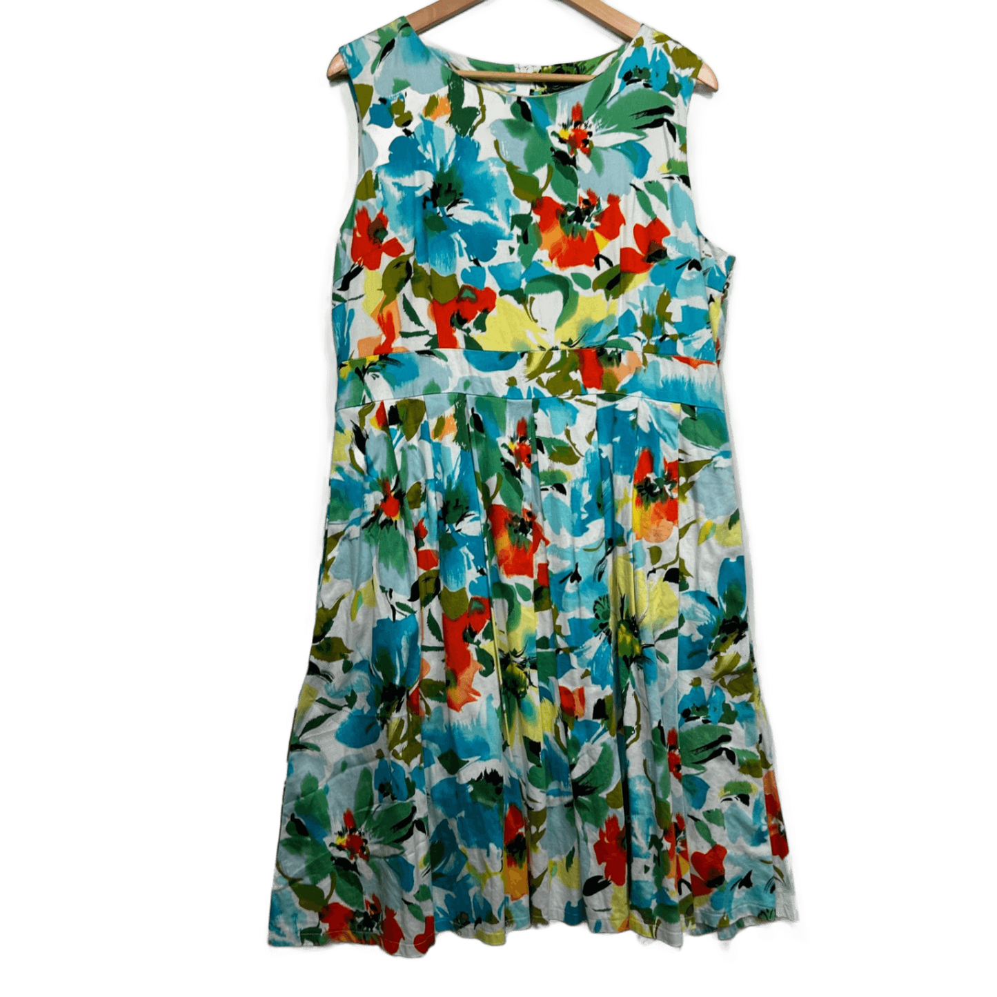 Timeless by Vanessa Tong Fit & Flare Floral Dress Size 18