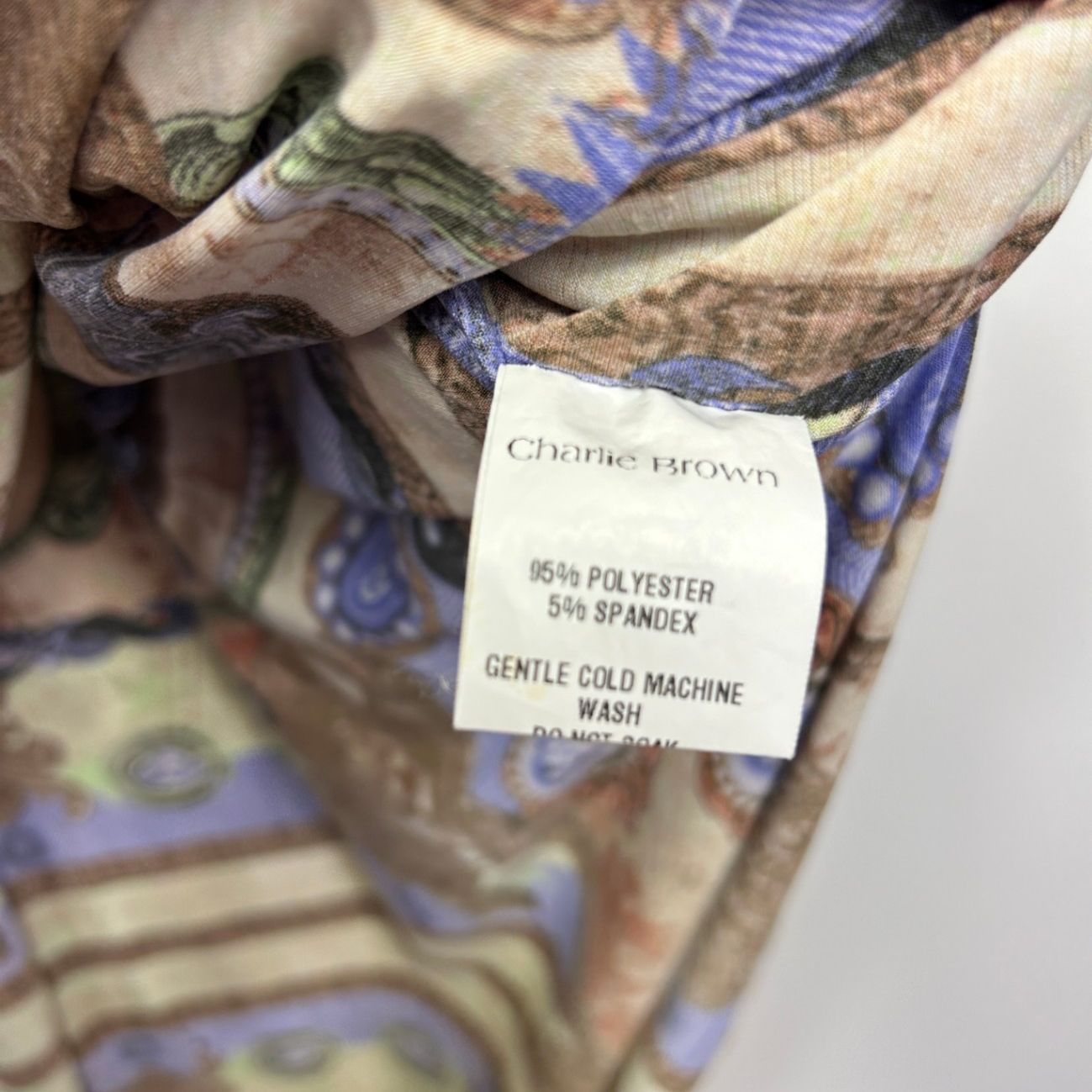 Charlie Brown Kaftan Dress Size 14 Multicoloured Long Length
