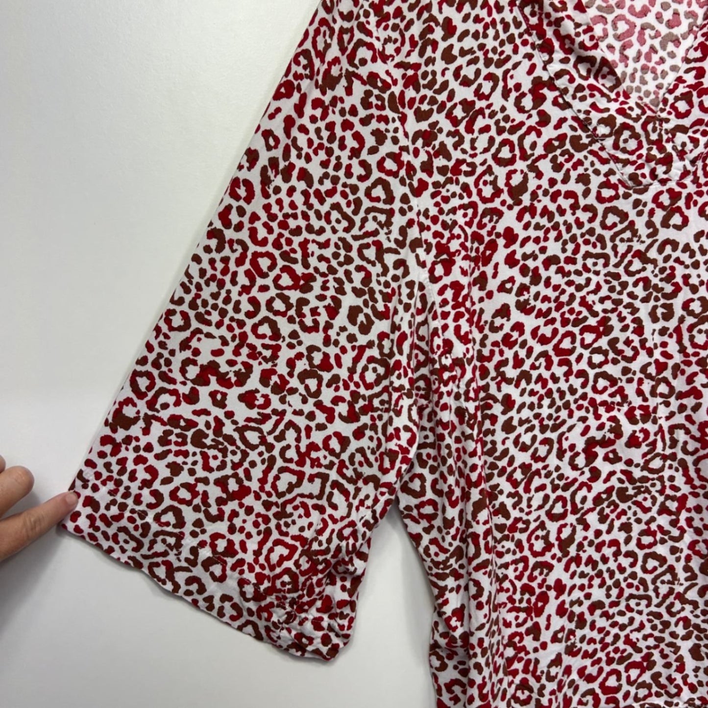Katies 3/4 Sleeve Top Blouse Size 16 Multicoloured Viscose