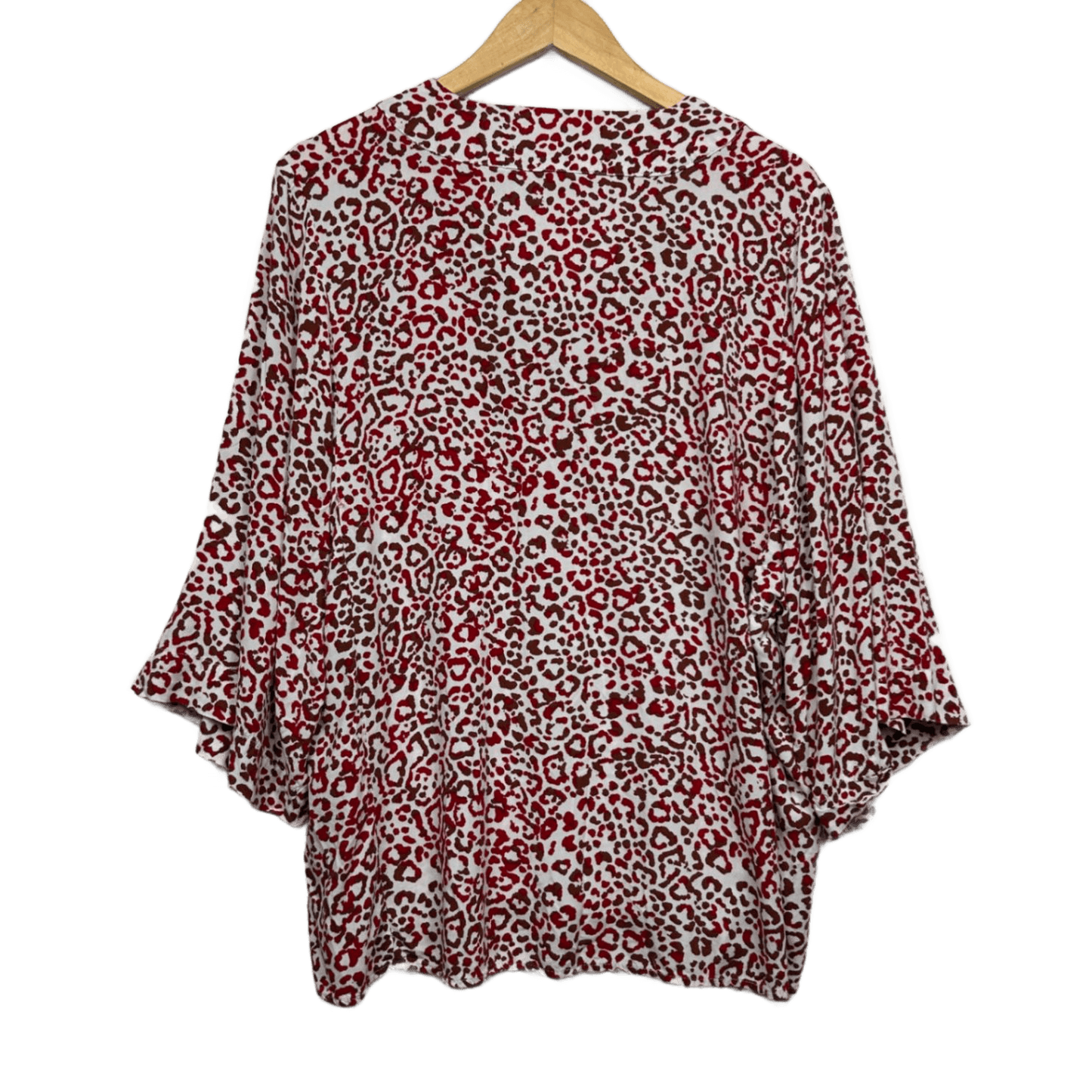 Katies 3/4 Sleeve Top Blouse Size 16 Multicoloured Viscose