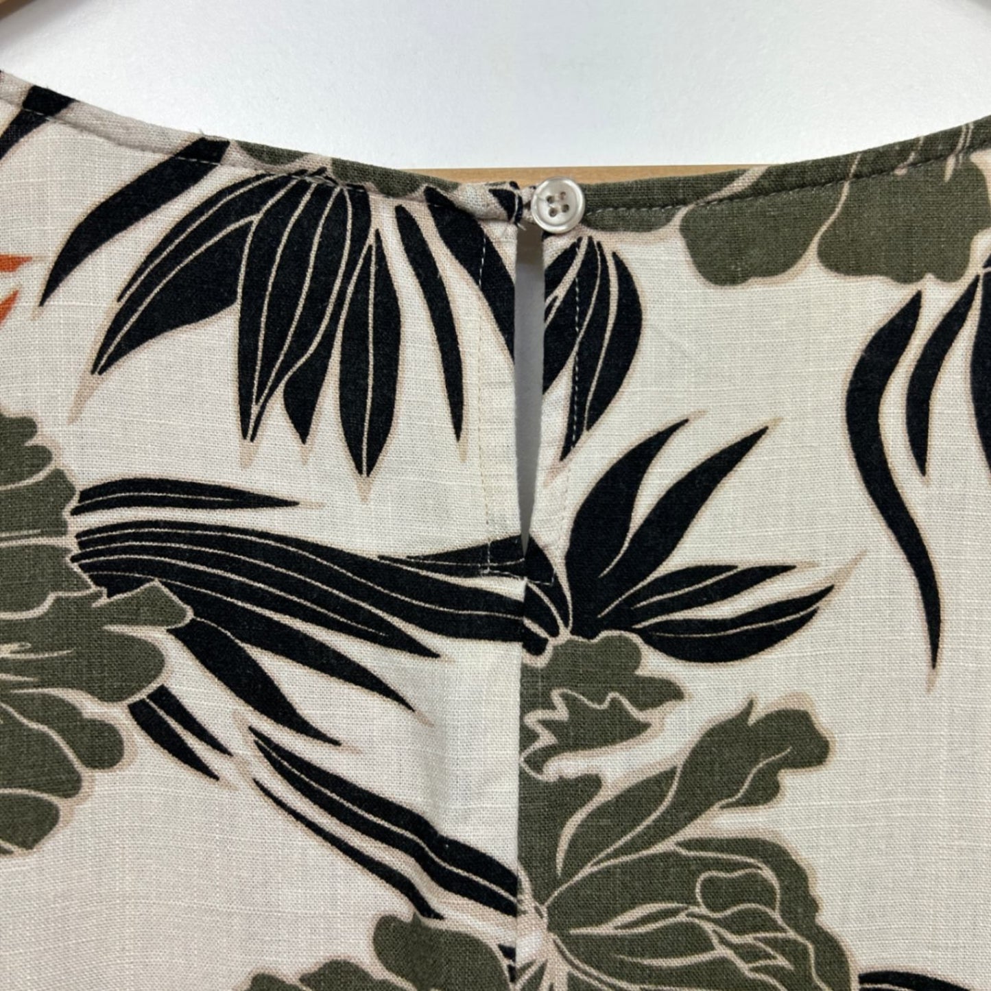 Suzanne Grae Linen Floral Dress Size 18 20 Multicoloured