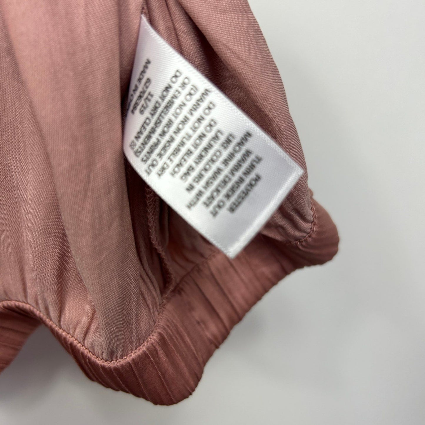 Preview Dusty Pink Top Blouse Size 18 Short Sleeve