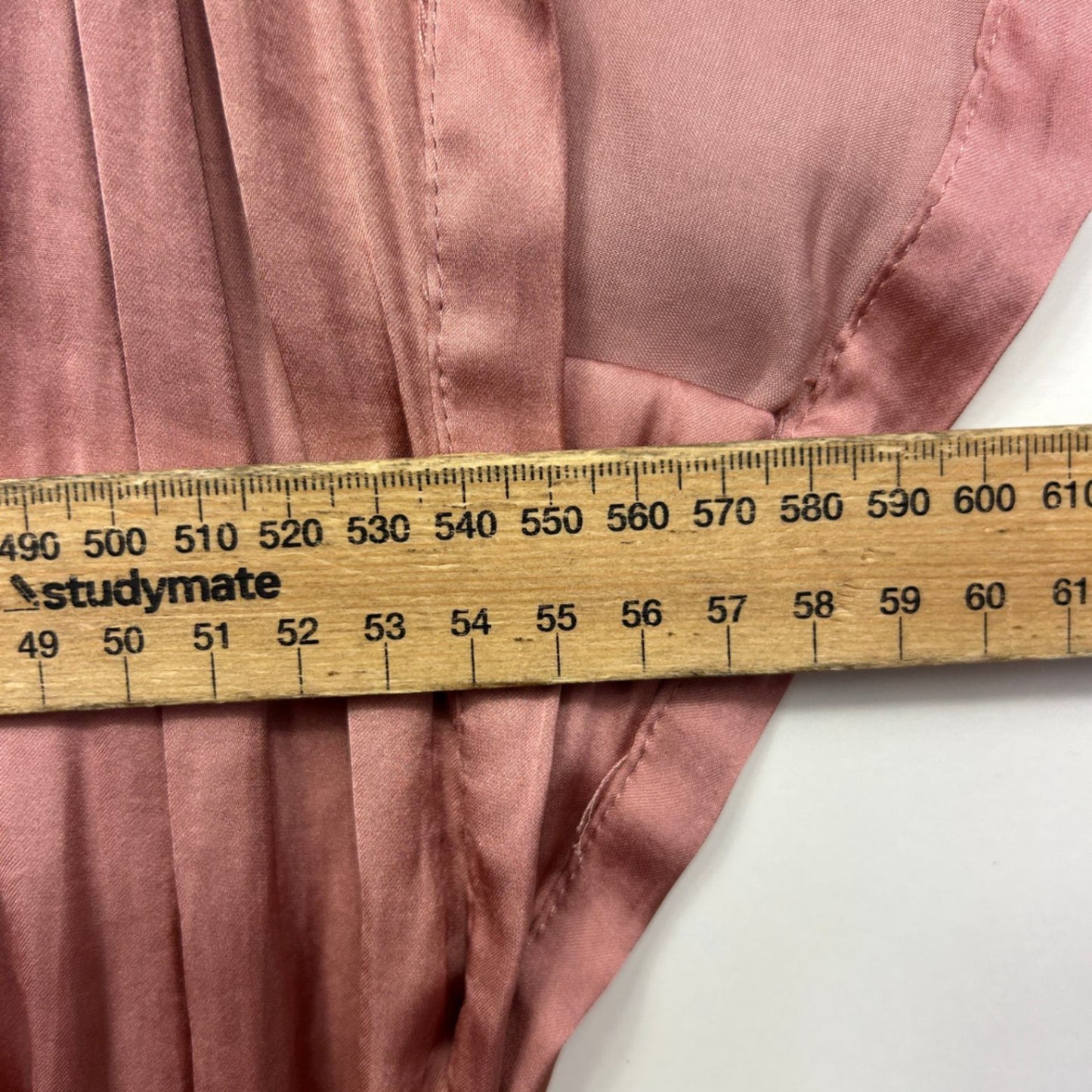 Preview Dusty Pink Top Blouse Size 18 Short Sleeve