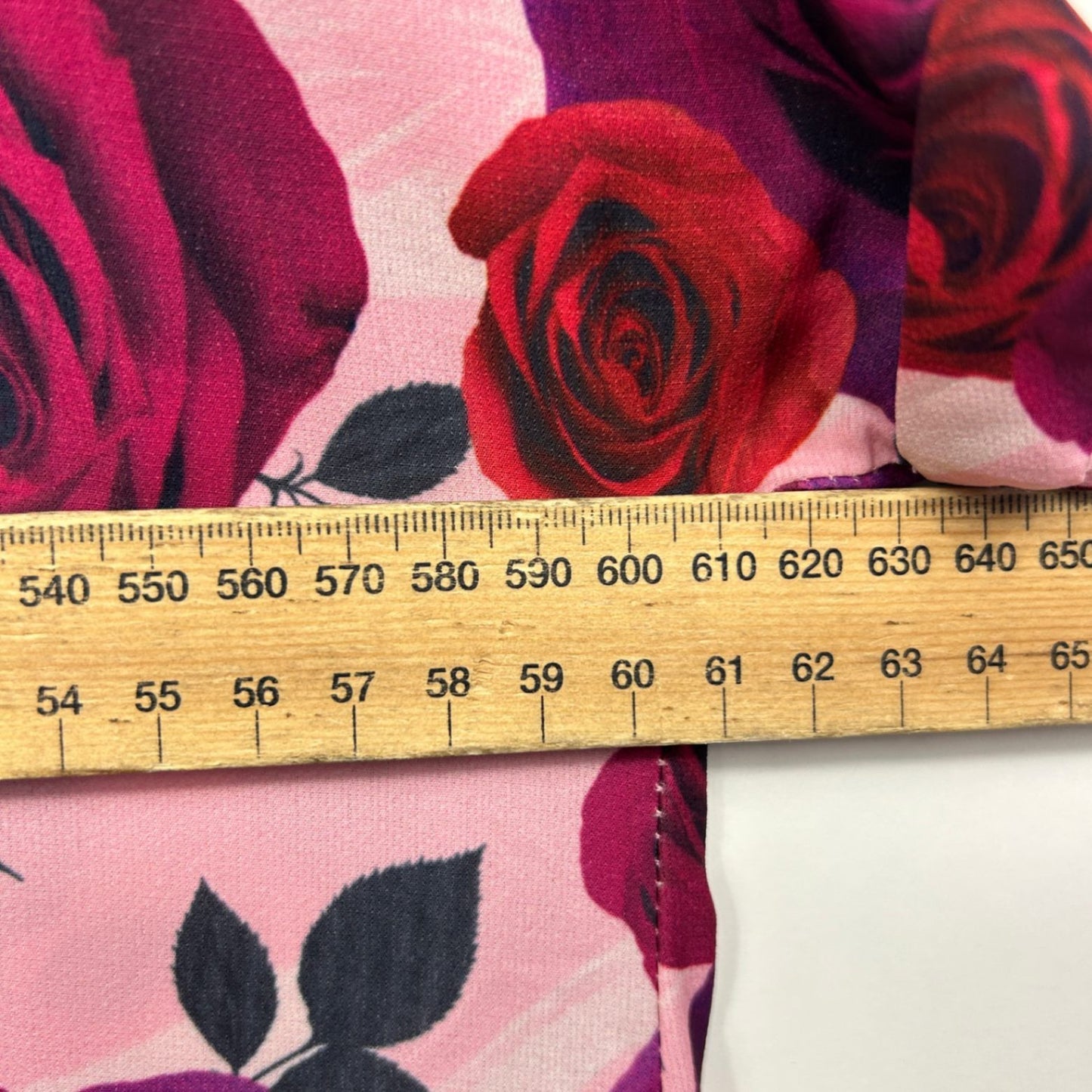 Lorraine Pink Floral Short Sleeve Mini Length Dress Size 14