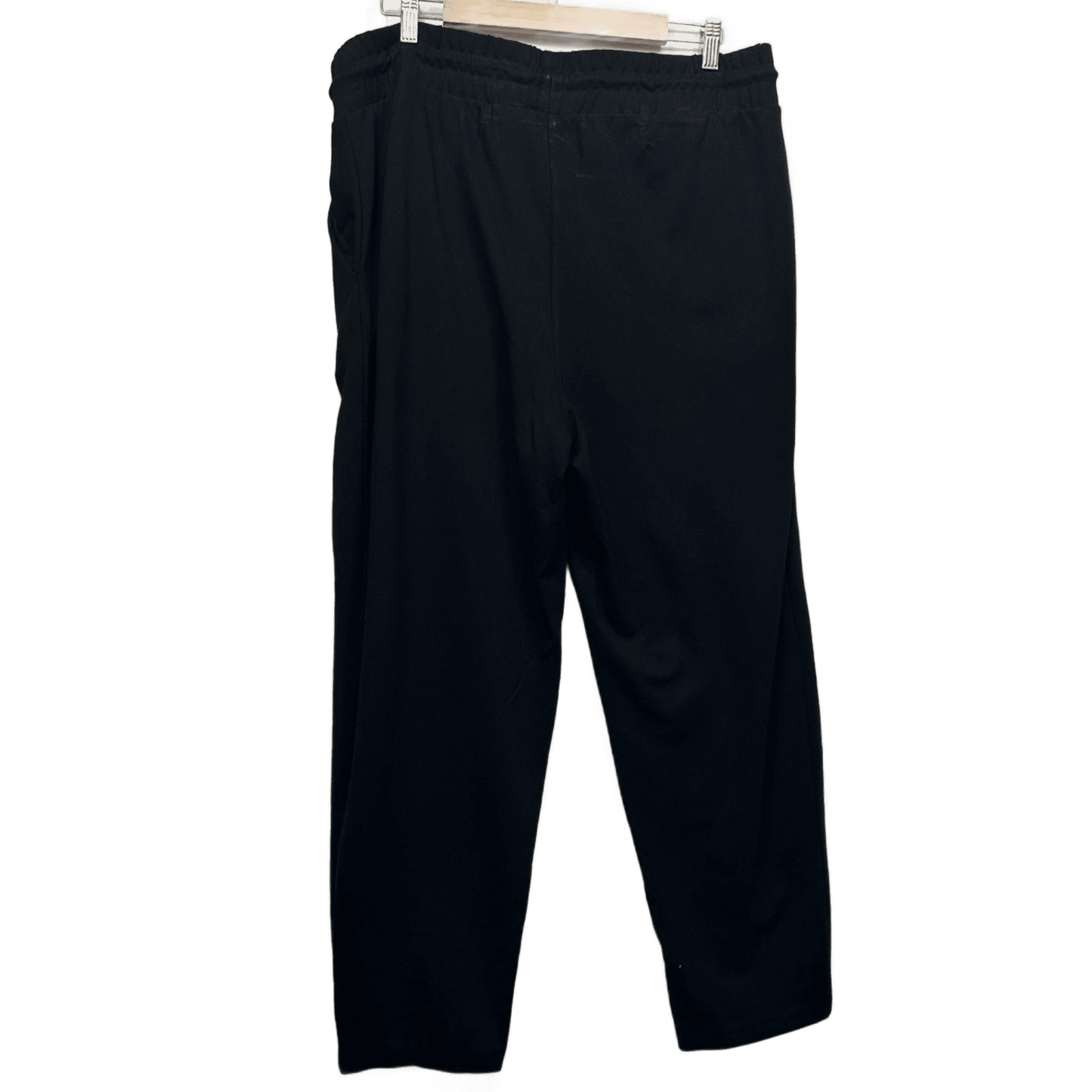 Country Road Black Relaxed Fit Drawstring Waist Pants Size 16 XL