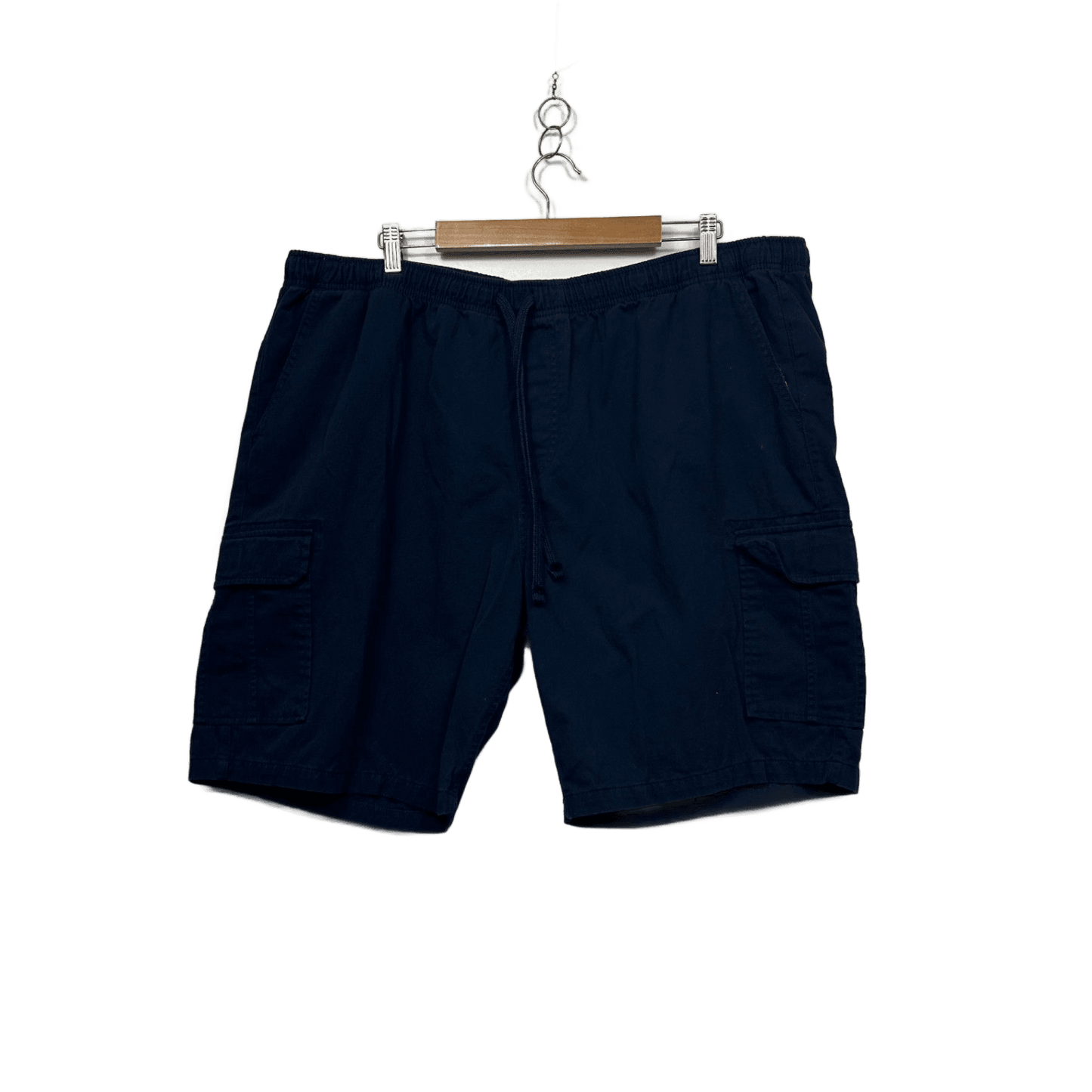 Big Joe Cargo Shorts Size 5XL Black Pockets