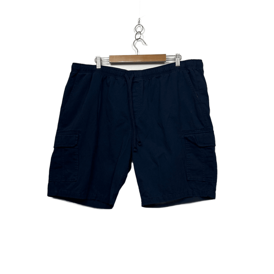 Big Joe Cargo Shorts Size 5XL Black Pockets
