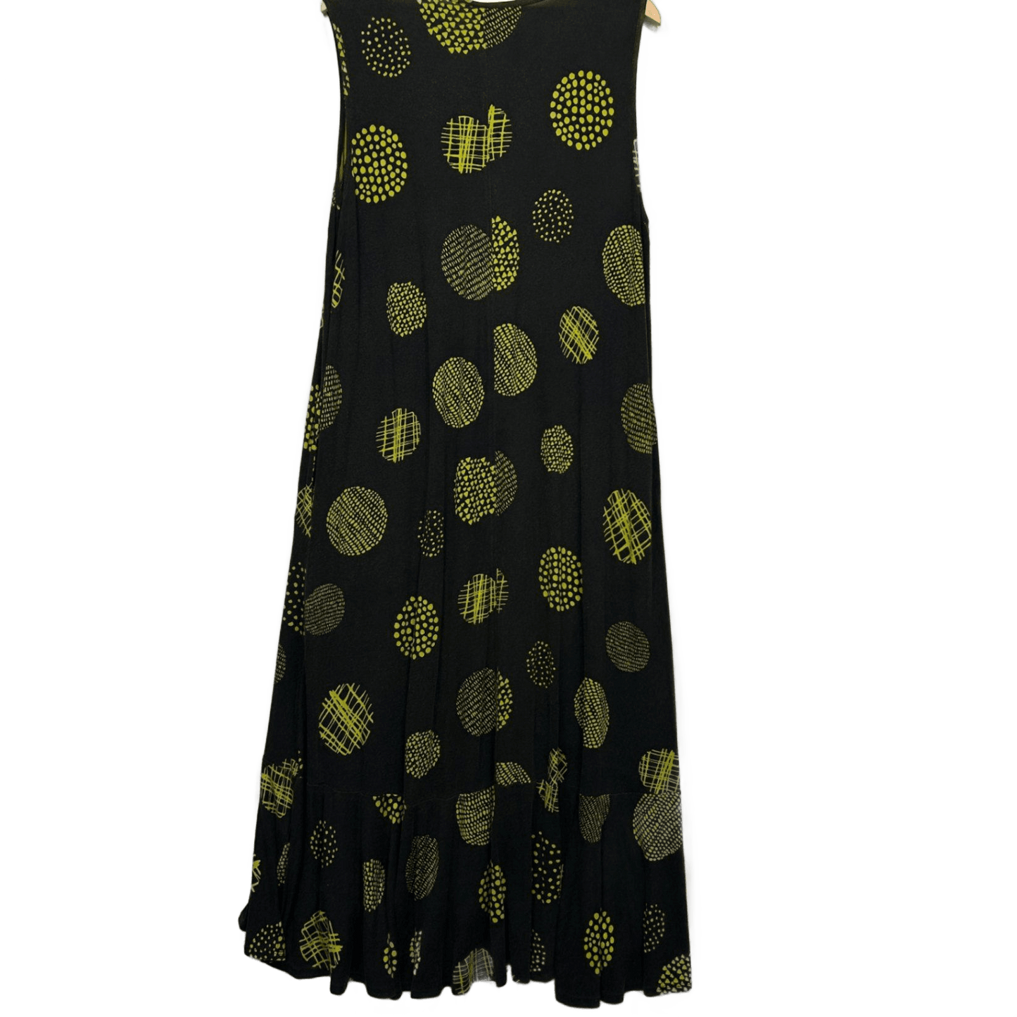 Taking Shape Maxi Dress Size 16 Plus Small Sleeveless Bamboo