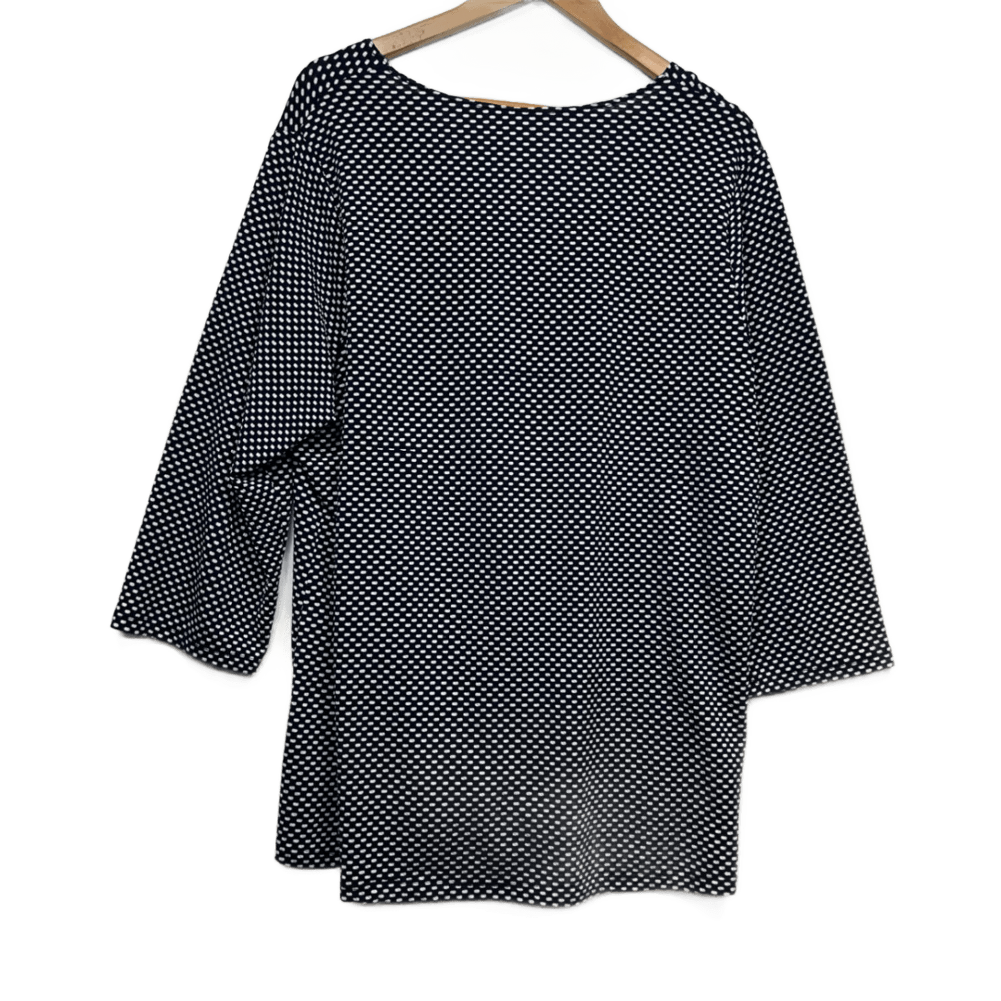 Millers Black White Long Sleeve Tunic Top Size 22 Plus