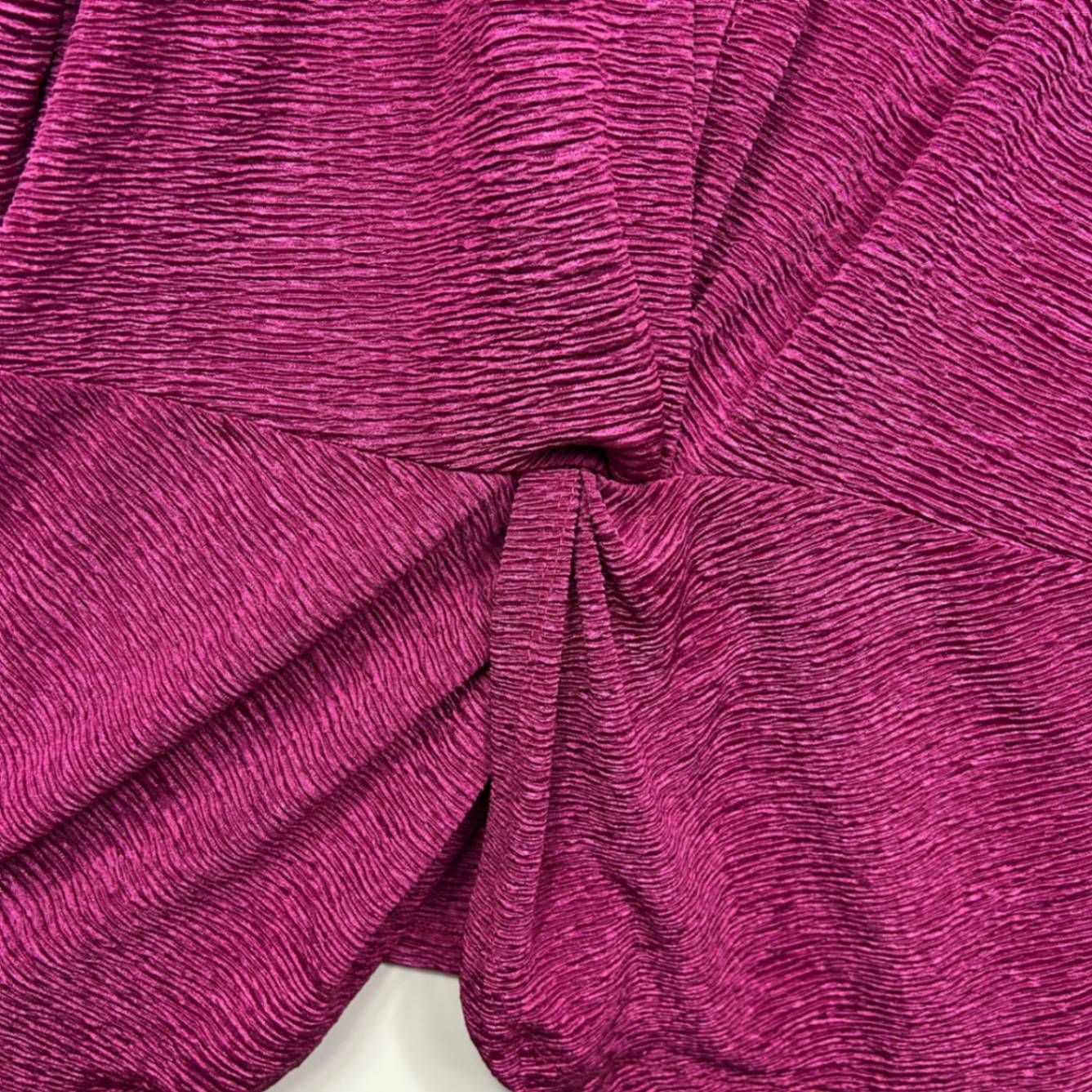 Katies Top Size XL Pink Long Sleeve Twist Front