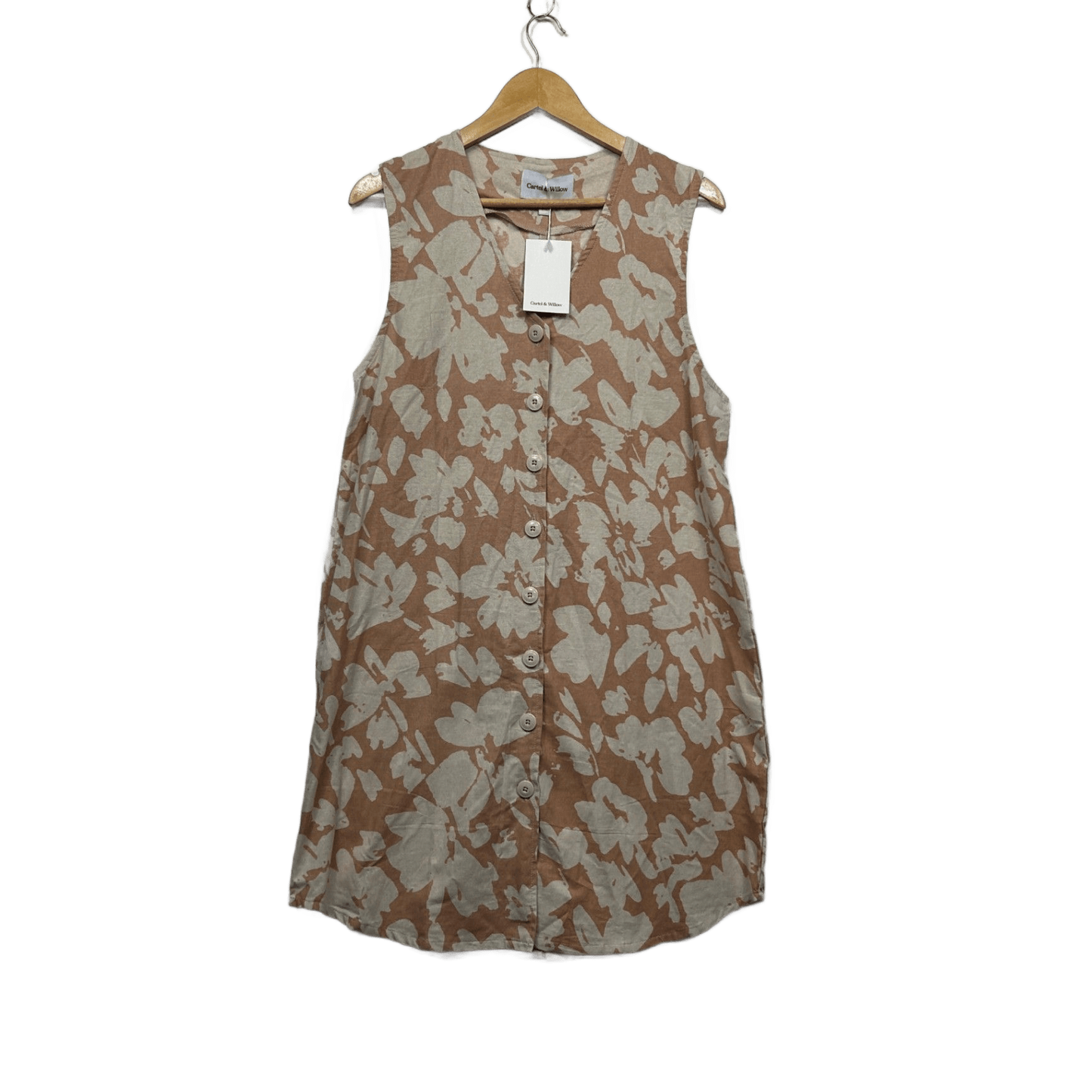 New Cartel & Willow Womens Sleeveless Shift Dress Size 16 XL