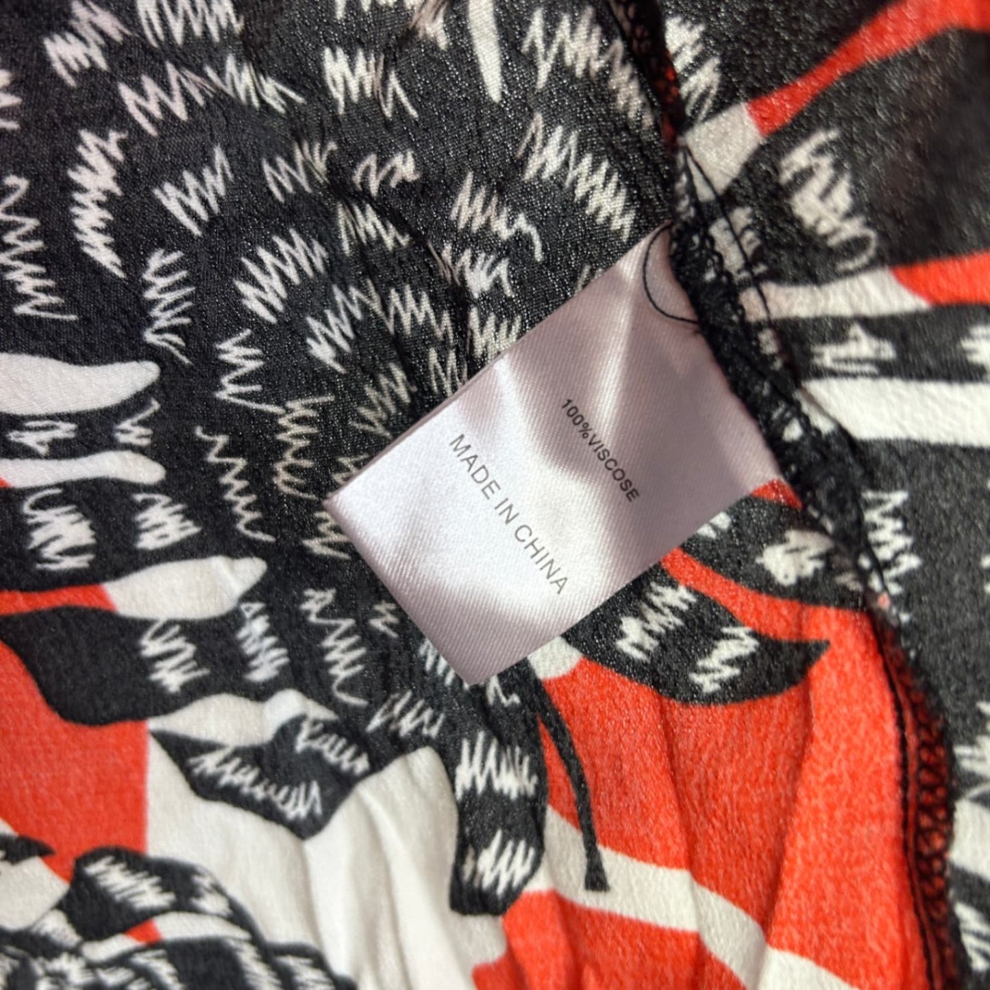 Virtuelle Top Size 16 Plus Cold Shoulder Multicoloured Floral