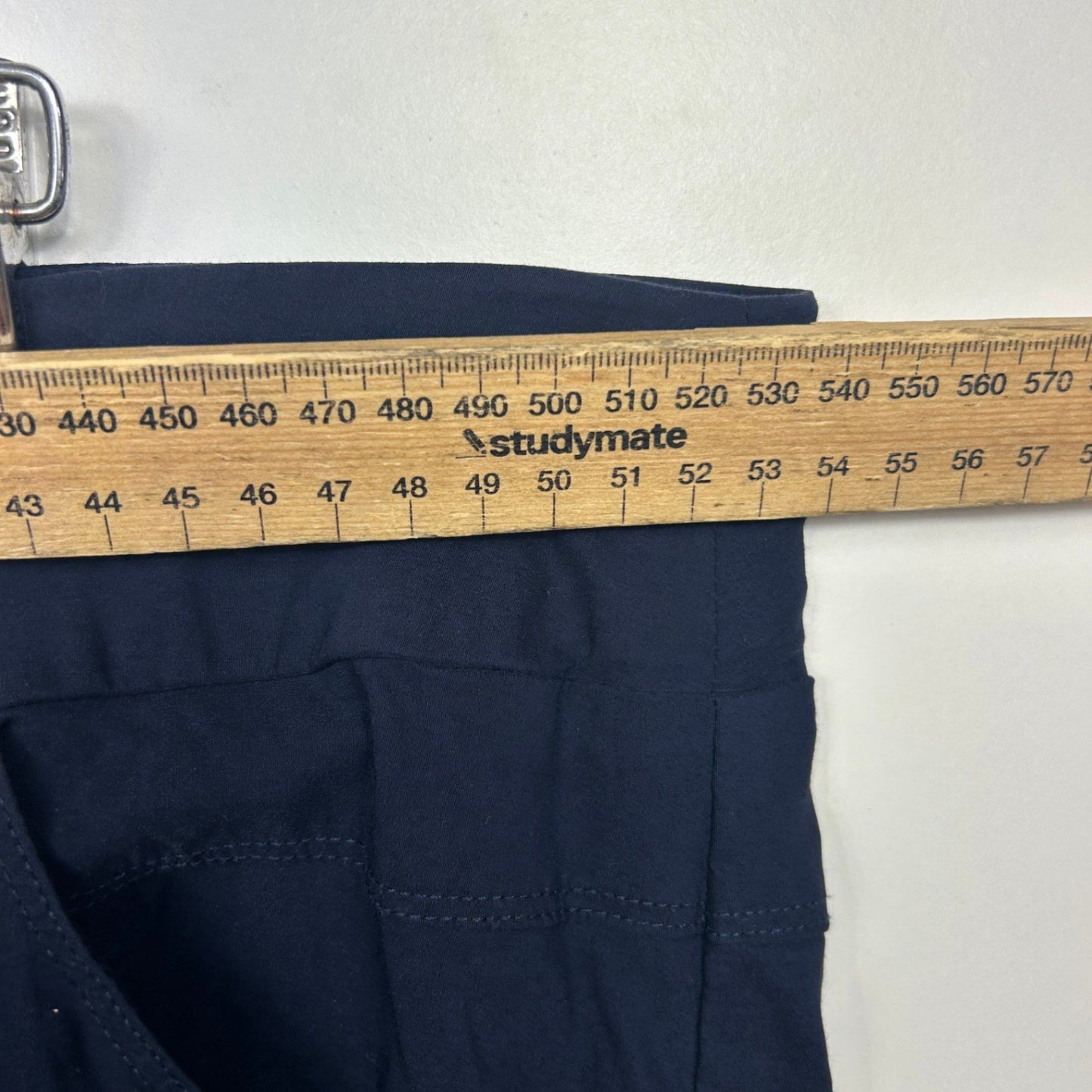 Taking Shape Pull On Cropped Pants Size 22 Navy