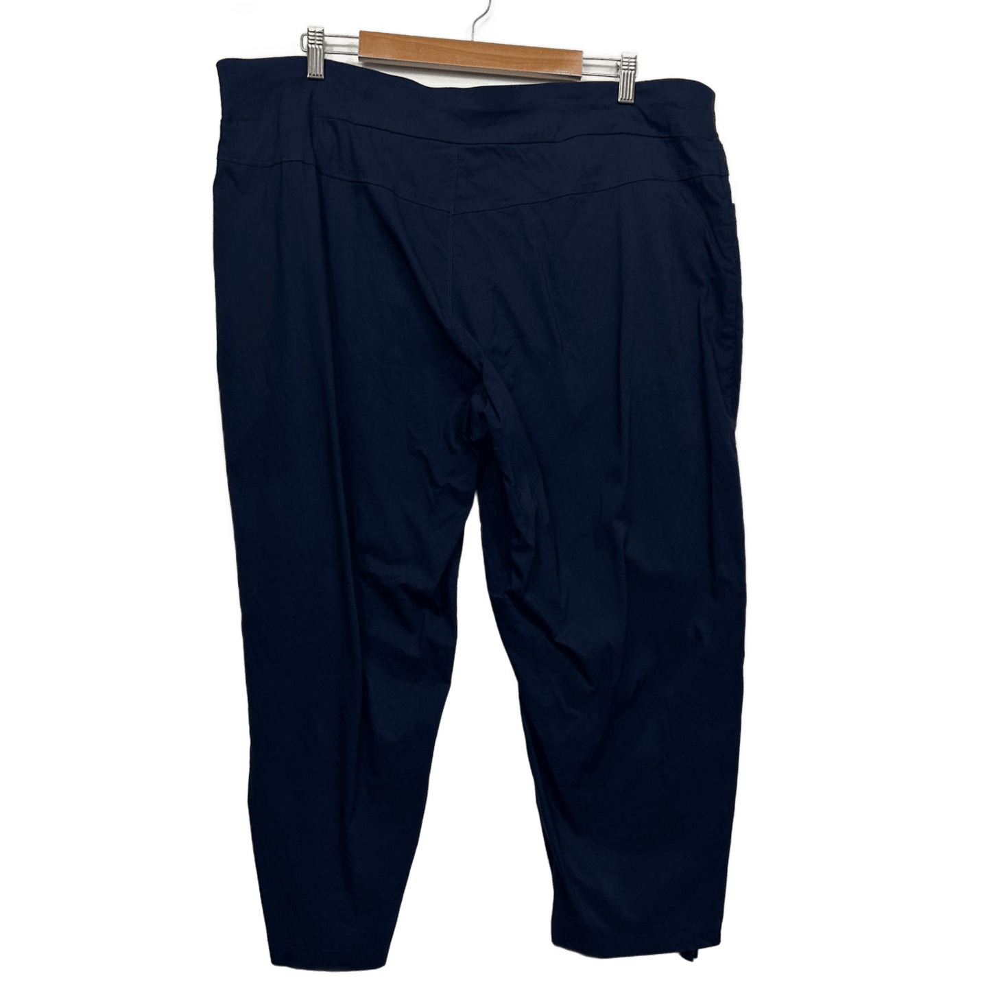 Taking Shape Pull On Cropped Pants Size 22 Navy