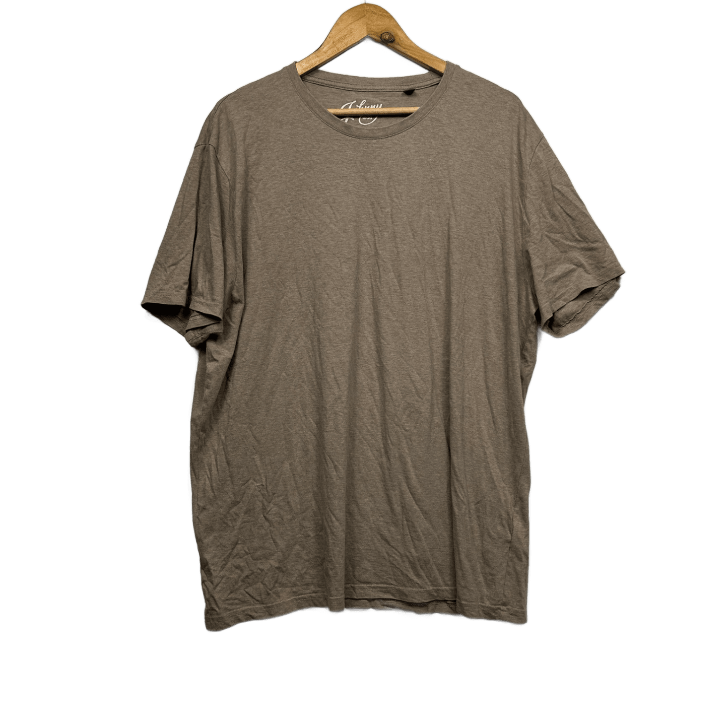 Johnny Bigg Mens Beige Crew Neck Short Sleeve T-Shirt Size 3XL