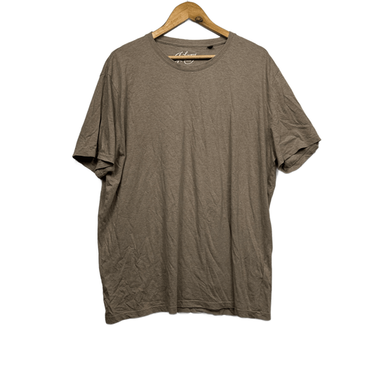 Johnny Bigg Mens Beige Crew Neck Short Sleeve T-Shirt Size 3XL