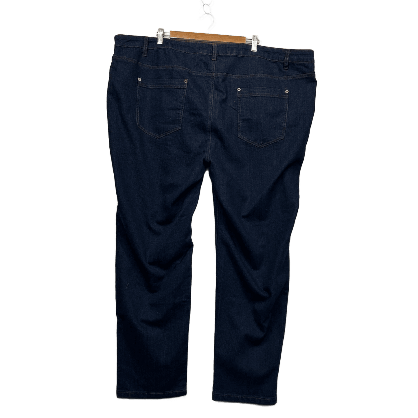 New Belle Curve Straight Leg Jeans 26 Dark Wash Blue High Waist