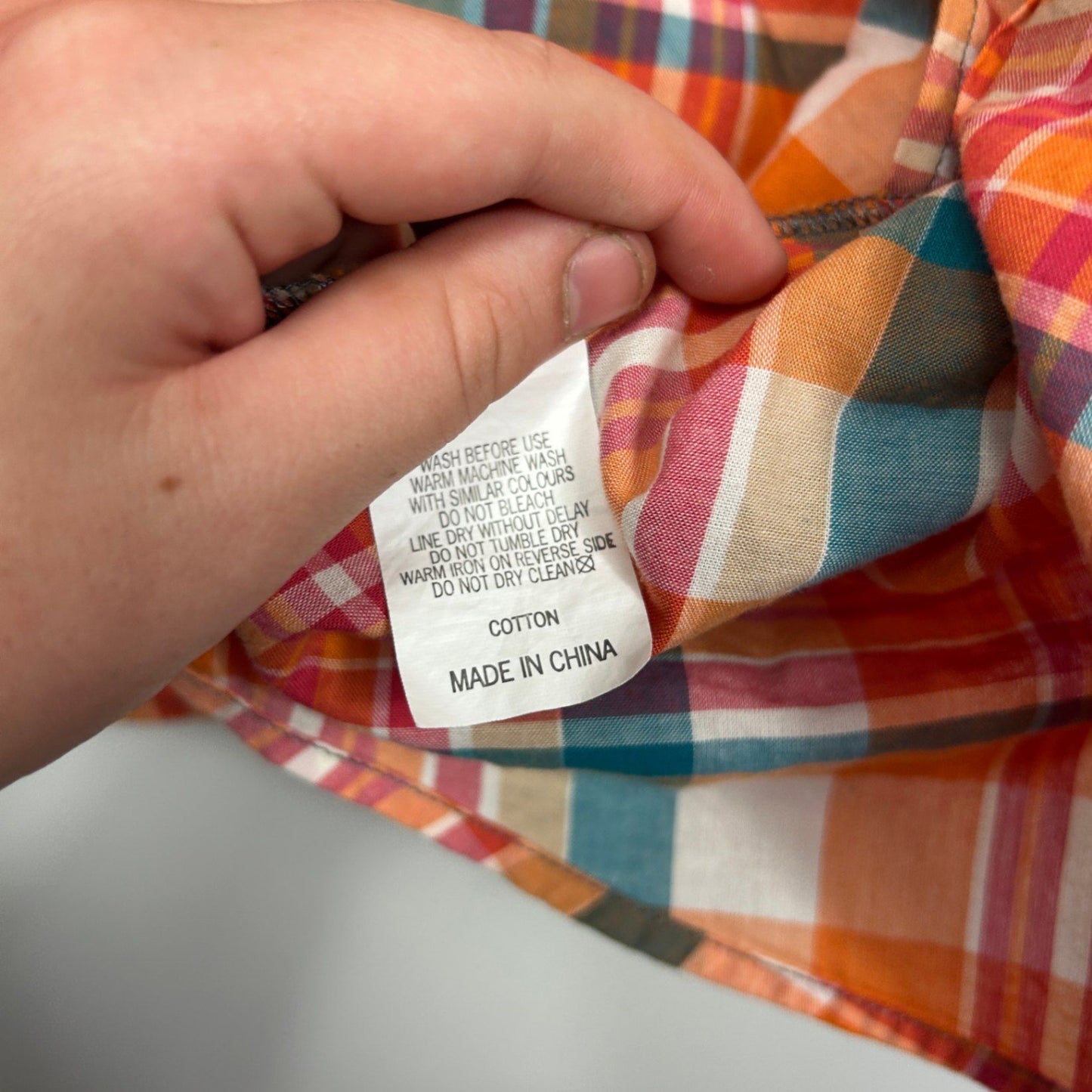 Bullzye Australia Multicoloured Long Sleeve Western Shirt Top Size 22 Plaid