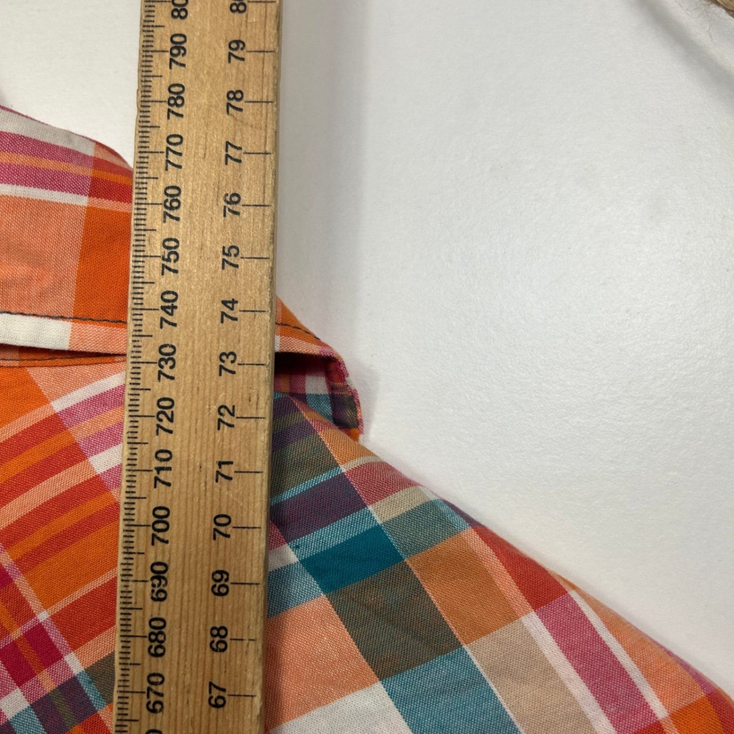Bullzye Australia Multicoloured Long Sleeve Western Shirt Top Size 22 Plaid