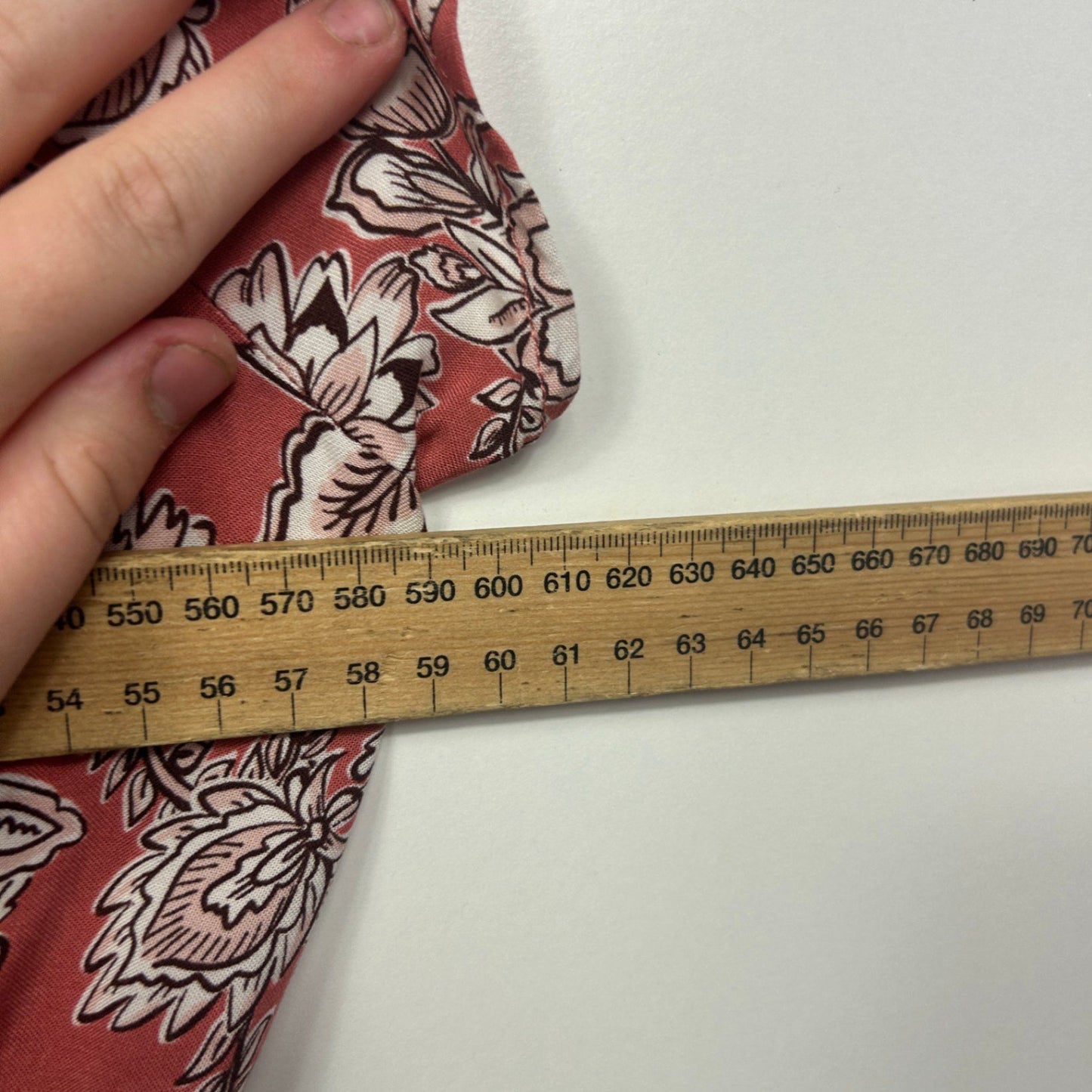 Beme Boho Maxi Dress Size 20 Viscose Pockets Short Sleeve