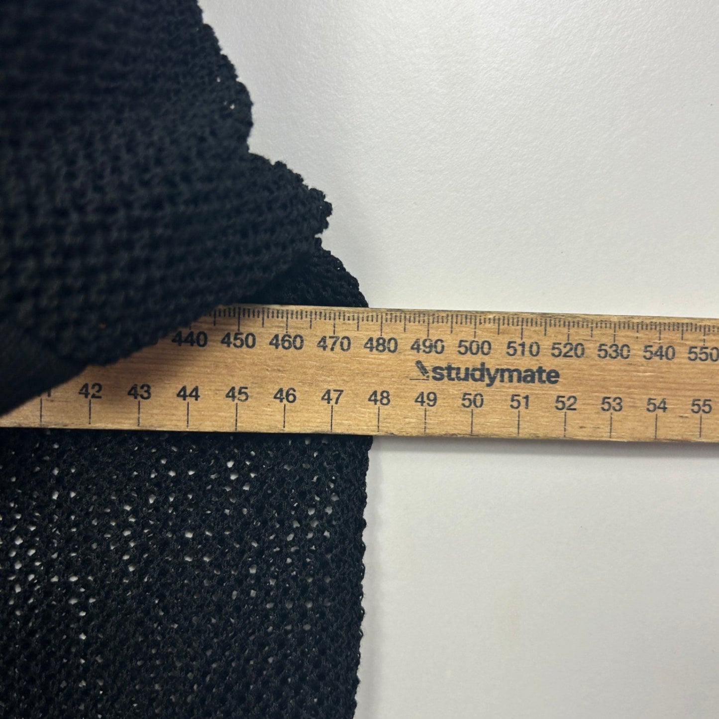 Decjuba Black Mesh Sheer Knit Top Size 16 2XL