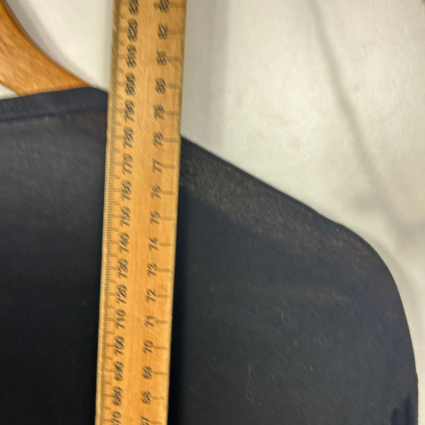 MODA Women's Black Short Sleeve Open Front Overlay Tunic Top Size 16