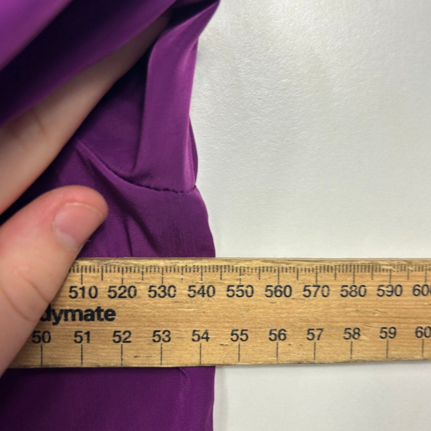 Suzanne Grae Purple Long Sleeve Button Up Top Shirt Blouse Size 14