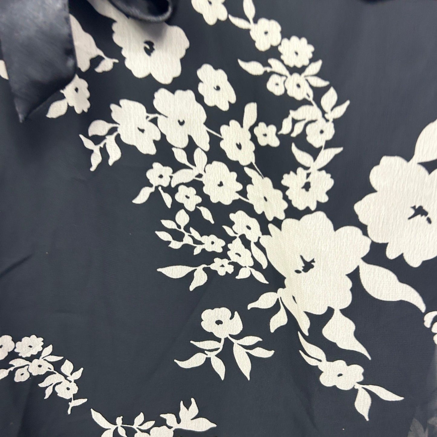 Expression Womens Black Polyester Sleeveless V-Neck Tunic Top Size 26