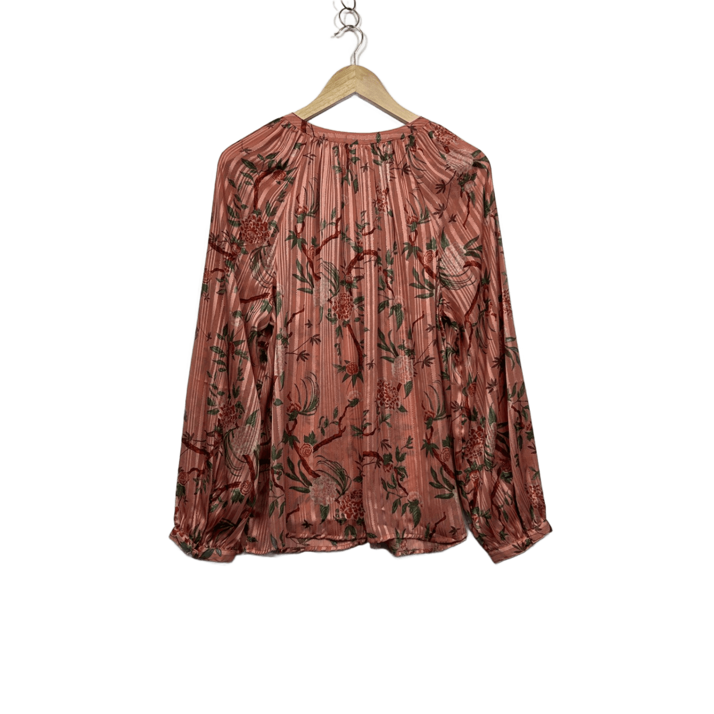 Anko Womens Multicoloured Floral Long Sleeve Top Blouse Size 16