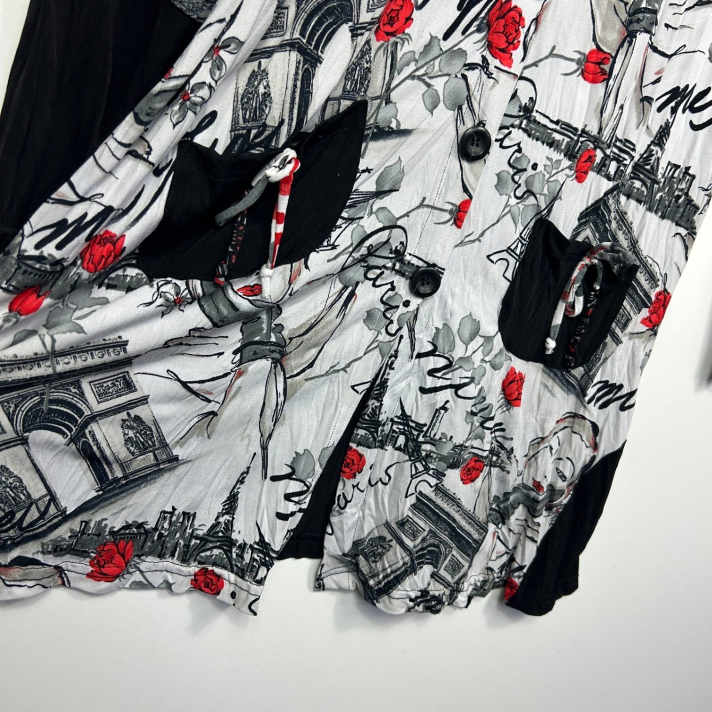 Roxanne Tunic Top Size 16 Made in Australia Paris France