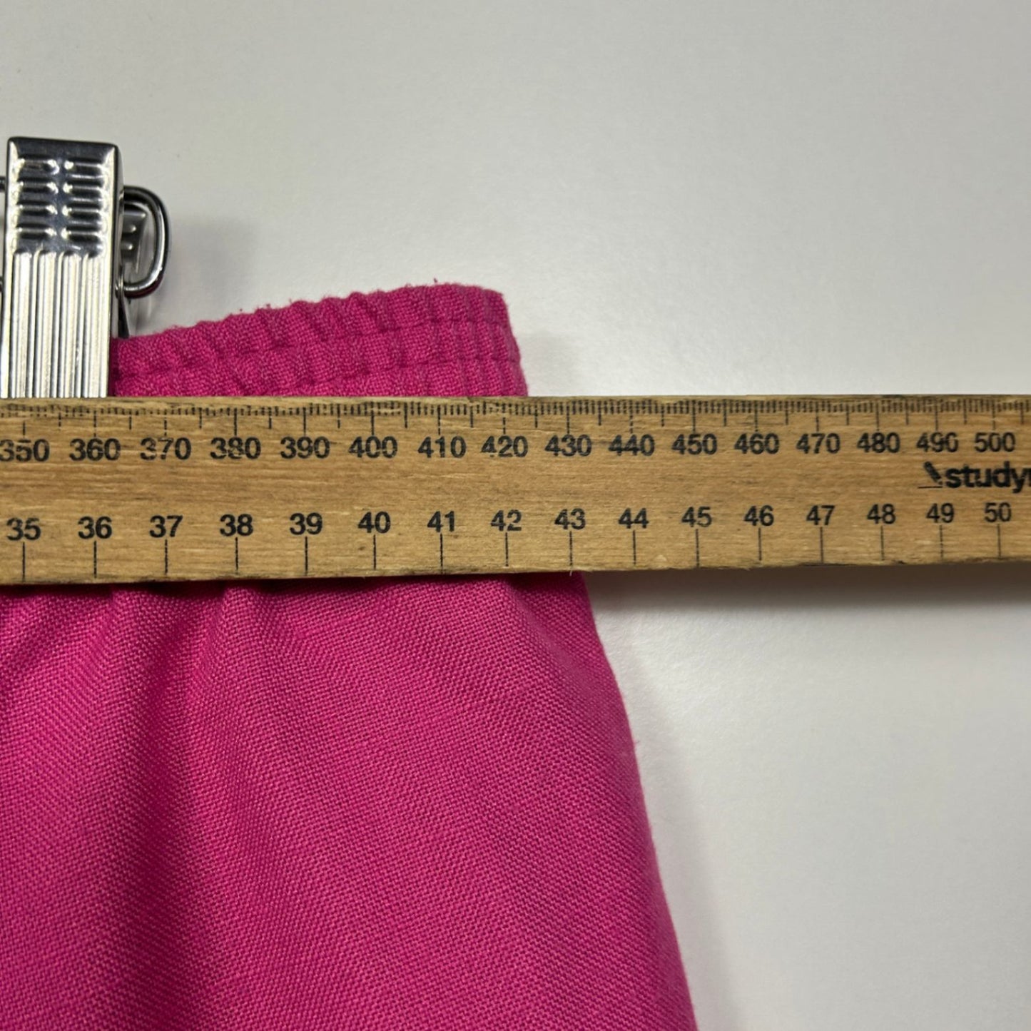 Millers Womens Pink Cropped Trousers Pull On Pants Size 16 Pockets