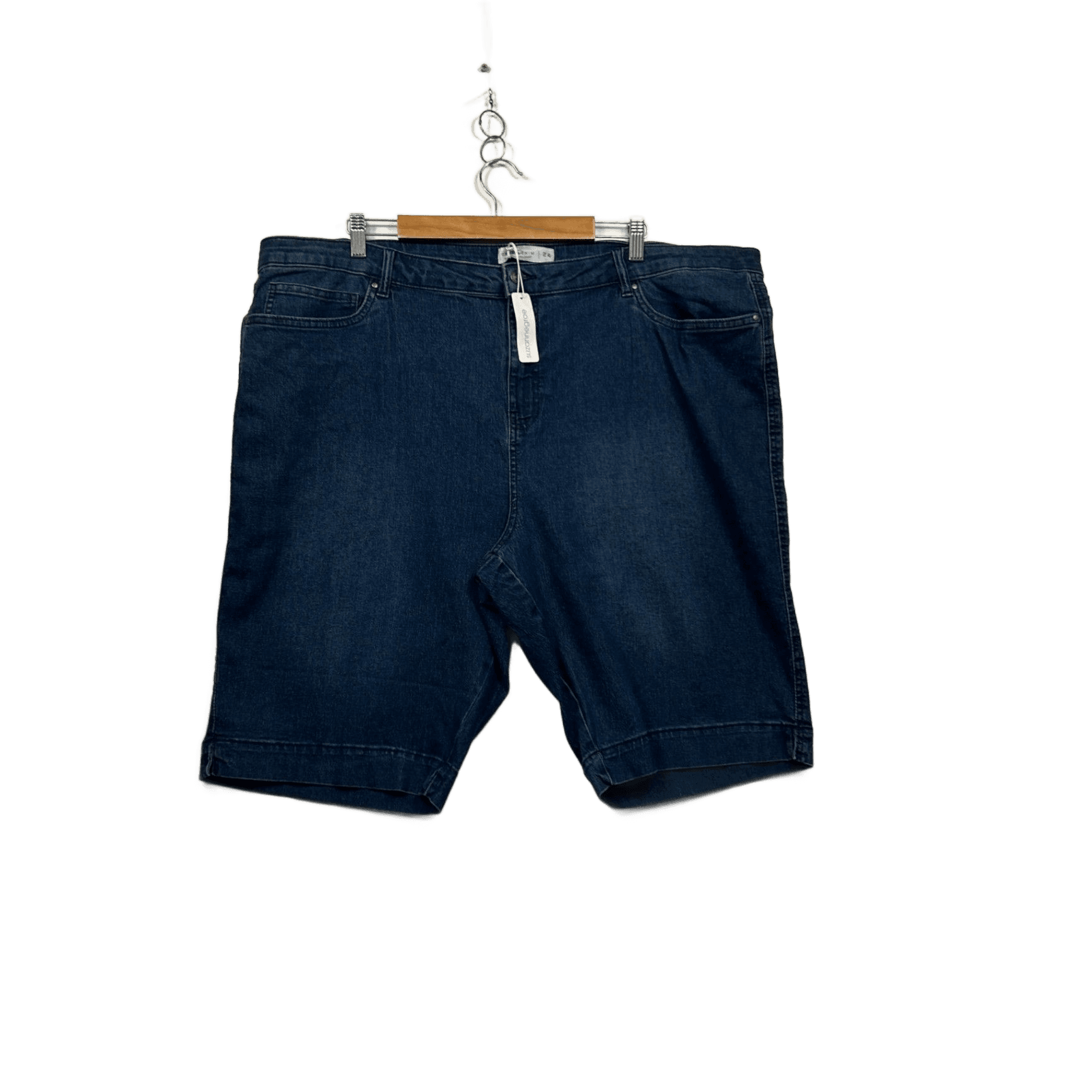 New Suzanne Grae Denim Shorts Size 24