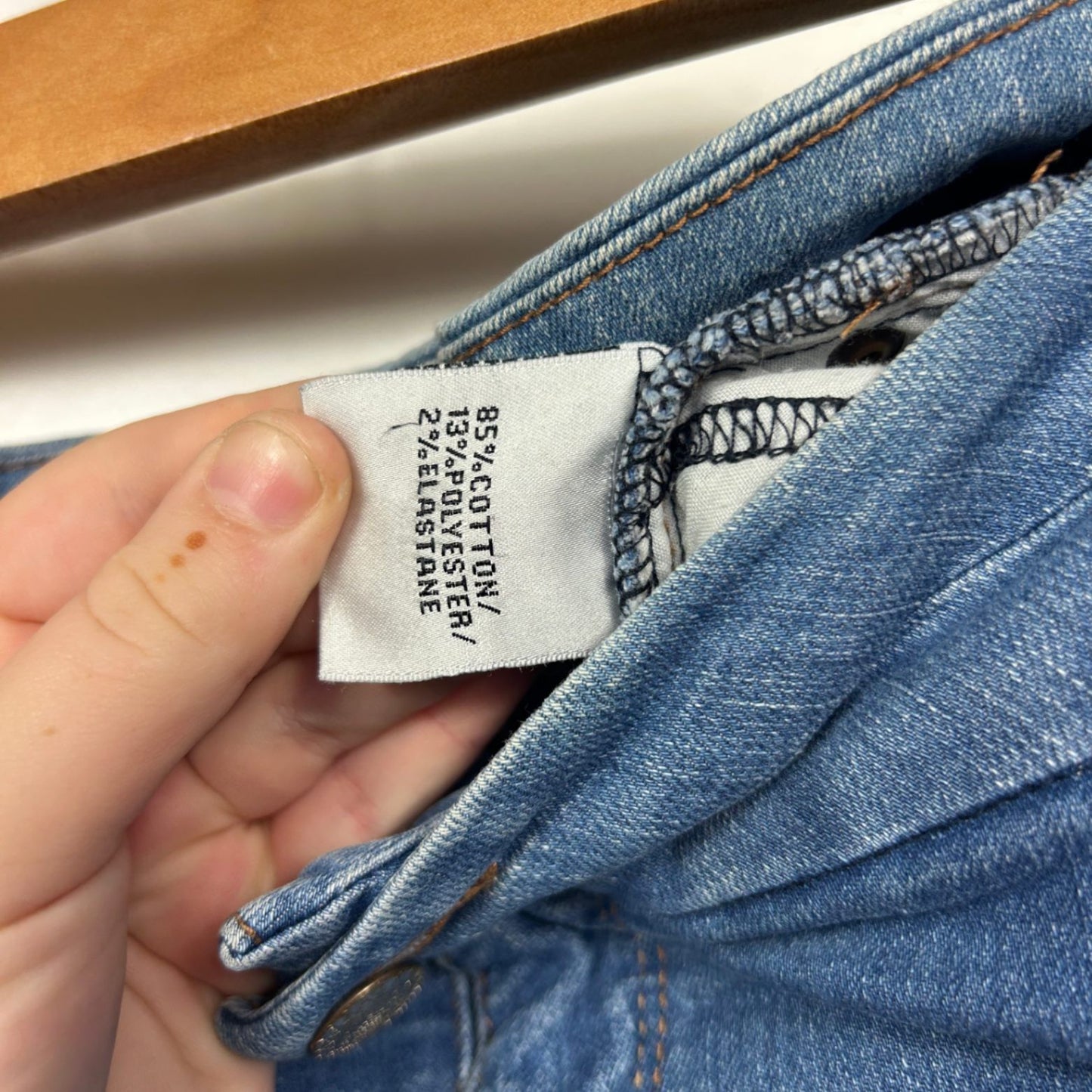 Crossroads Blue Skinny Jeans Size 16