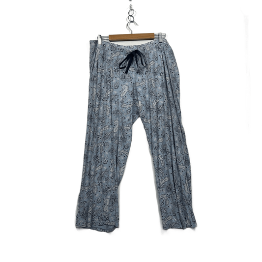 Anko Sleep Blue Paisley Pyjama Bottoms Size 18-20