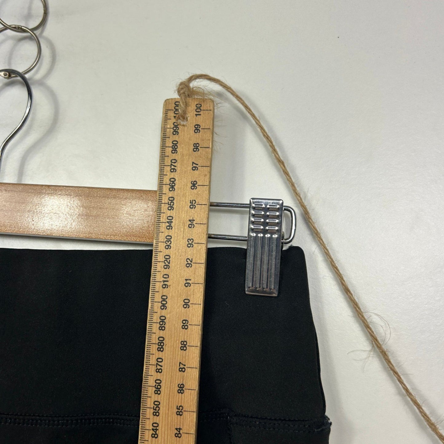 PopFit Black High Waist Active Leggings Mesh Detail Pockets Size Large