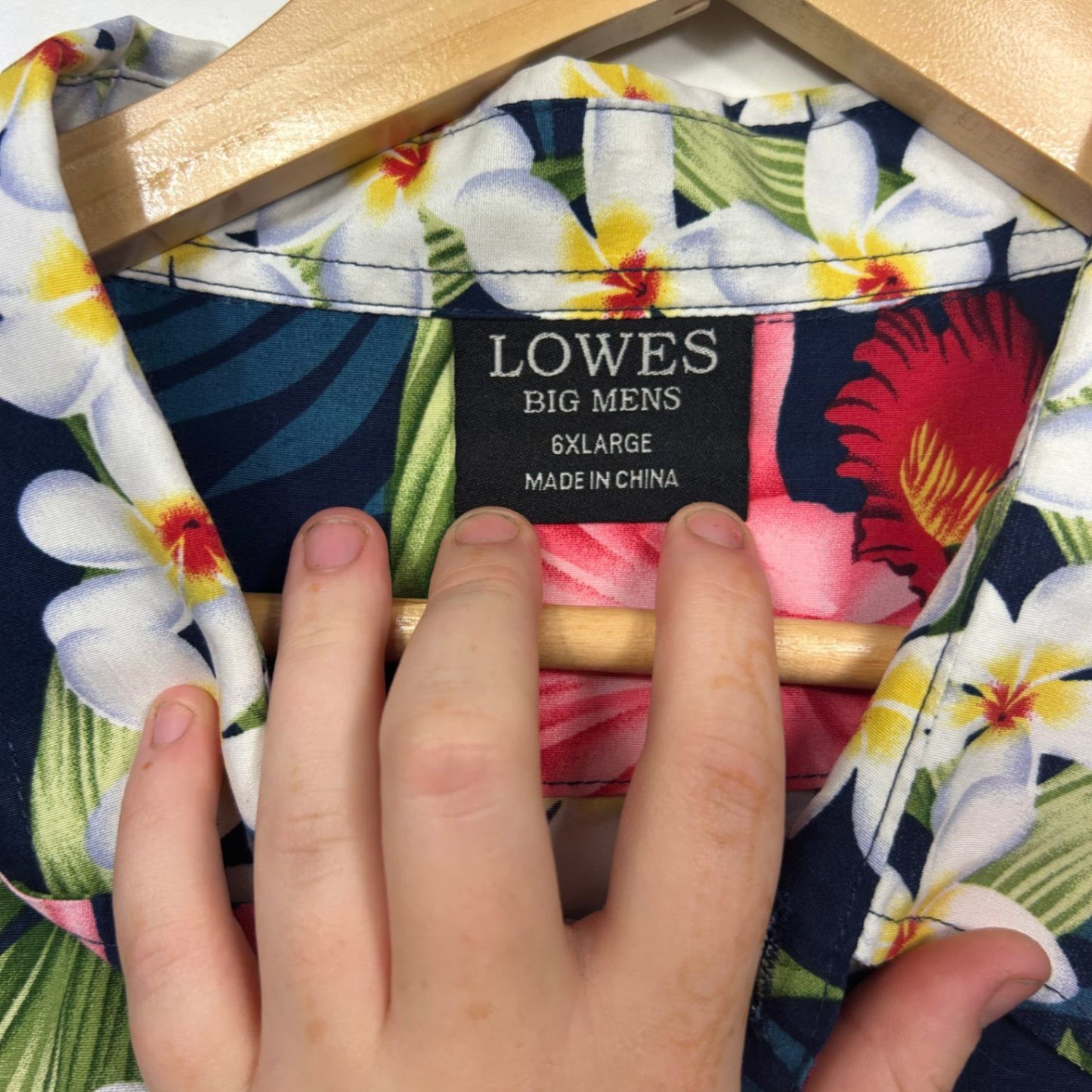 Lowes Hawaiian Shirt Mens Size 6XL