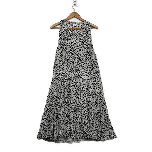 Witchery Sleeveless Viscose Tiered Maxi Dress Size 16