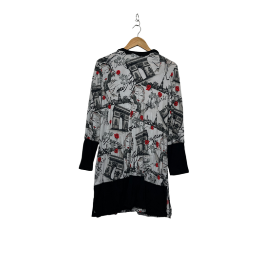 Roxanne Tunic Top Size 16 Made in Australia Paris France