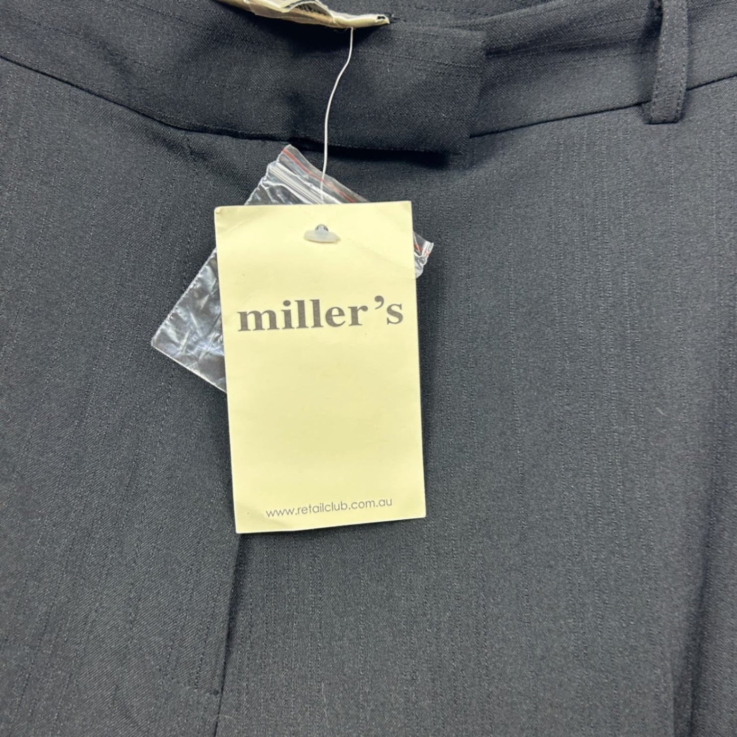 New Miller's Women's Black Zip Fly Pants Trousers Size 18