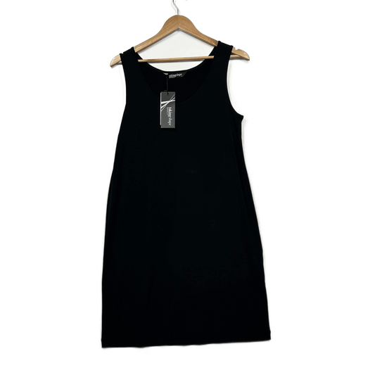 Taking Shape  Black Sleeveless Core Slip Dress Size 12 Layer